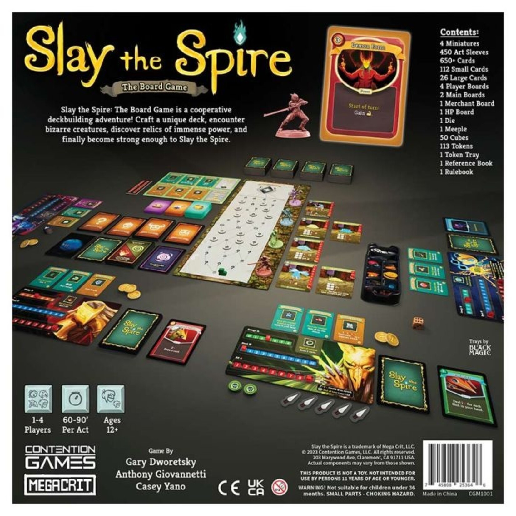 Contention Games Slay the Spire: The Board Game
