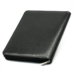 Foam Brain Games Black Leatherette Folio Dice Case