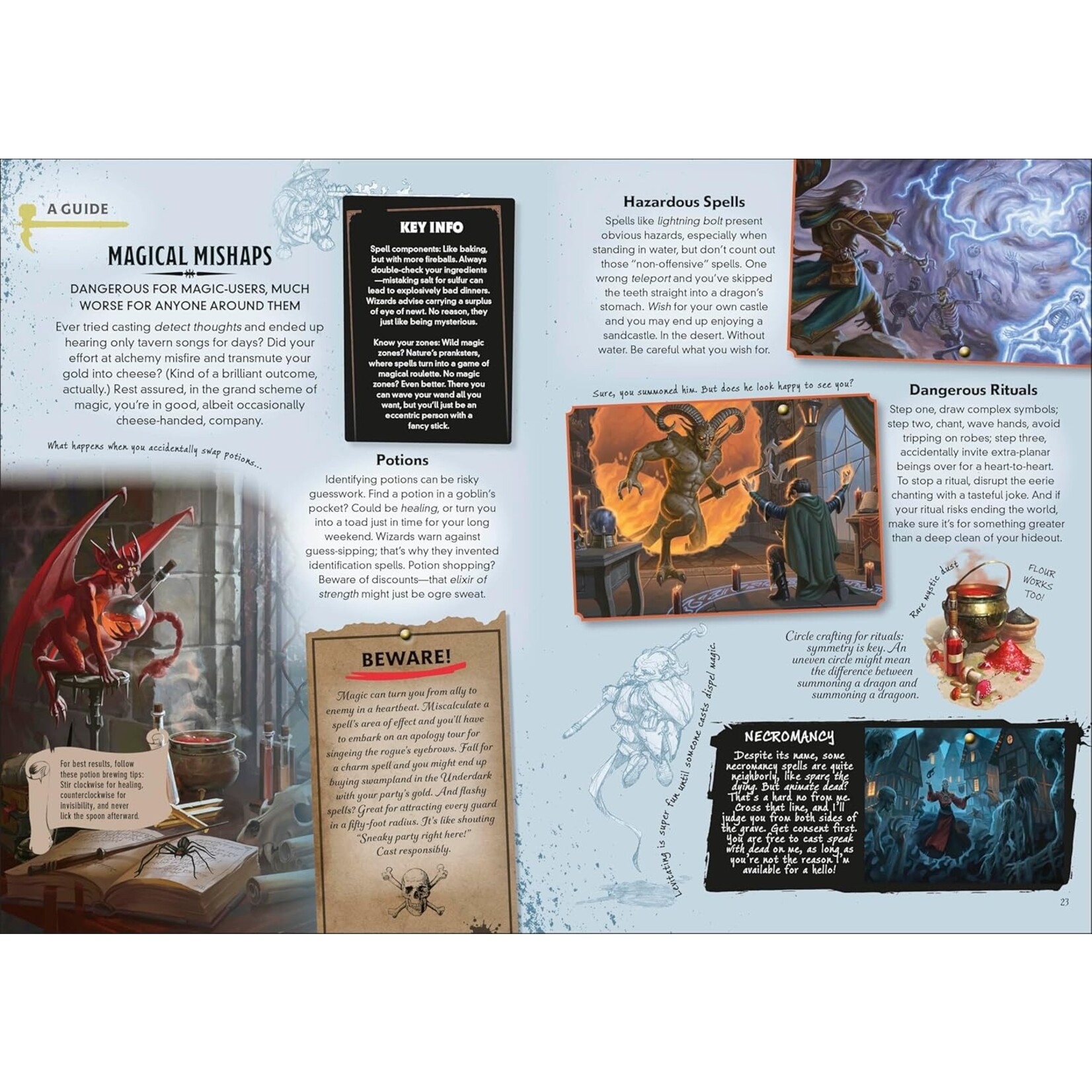 Penguin Random House D&D: How Not to Get Eaten by Owlbears
