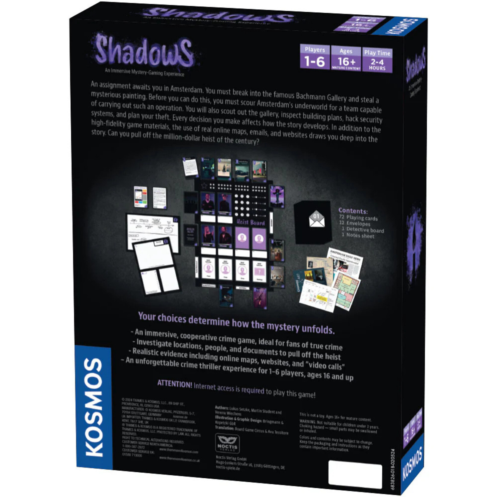 Thames & Kosmos Masters of Crime: Shadows