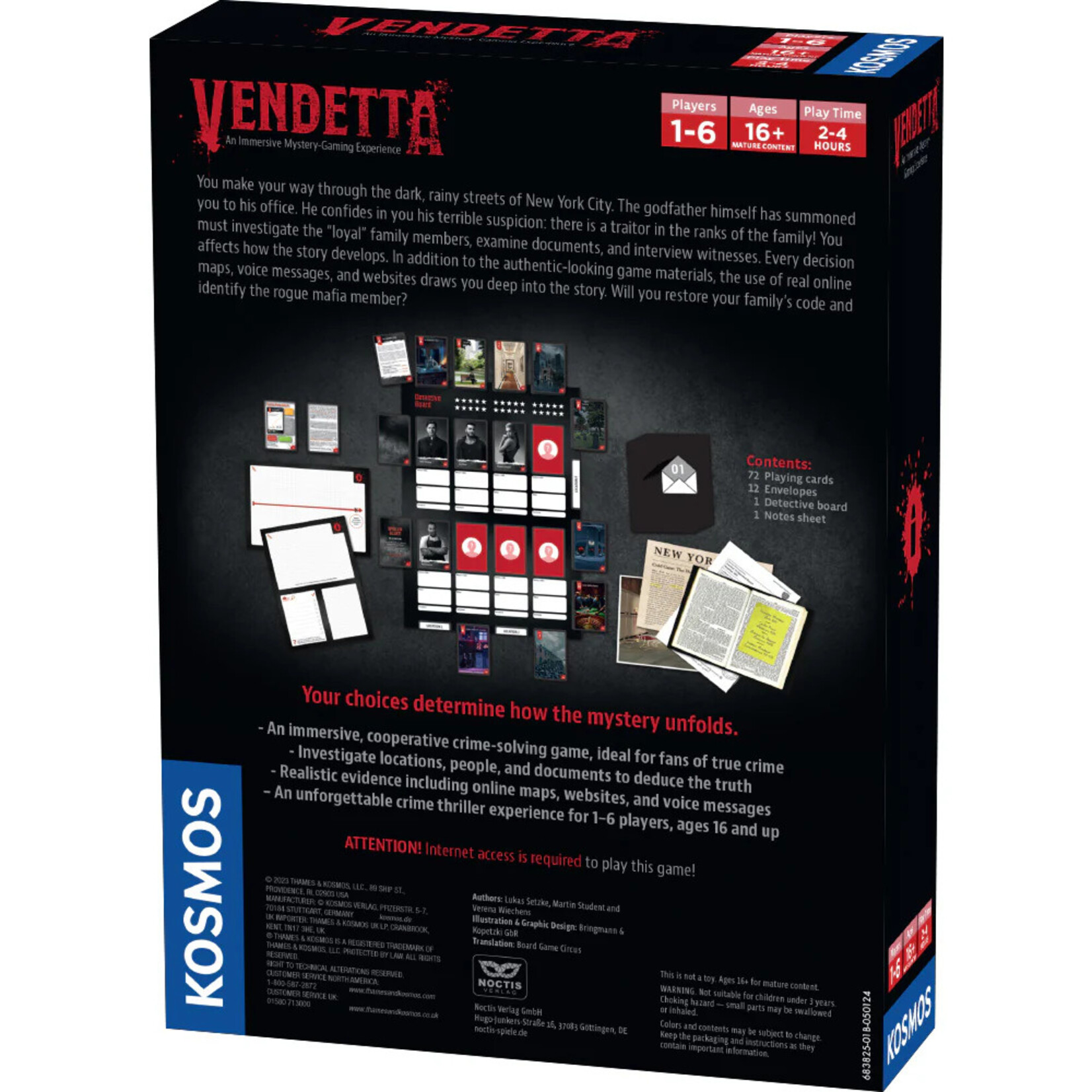 Thames & Kosmos Masters of Crime: Vendetta