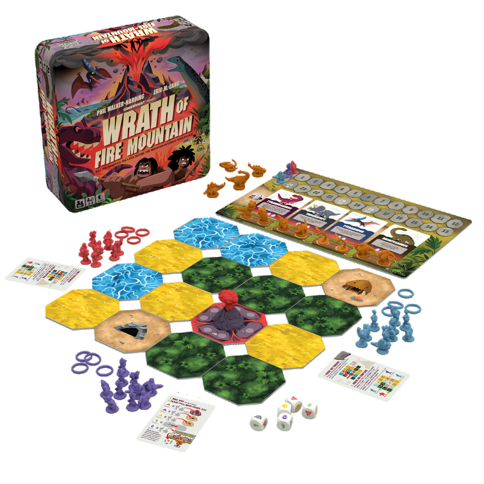 Gamewright Games Wrath of Fire Mountain