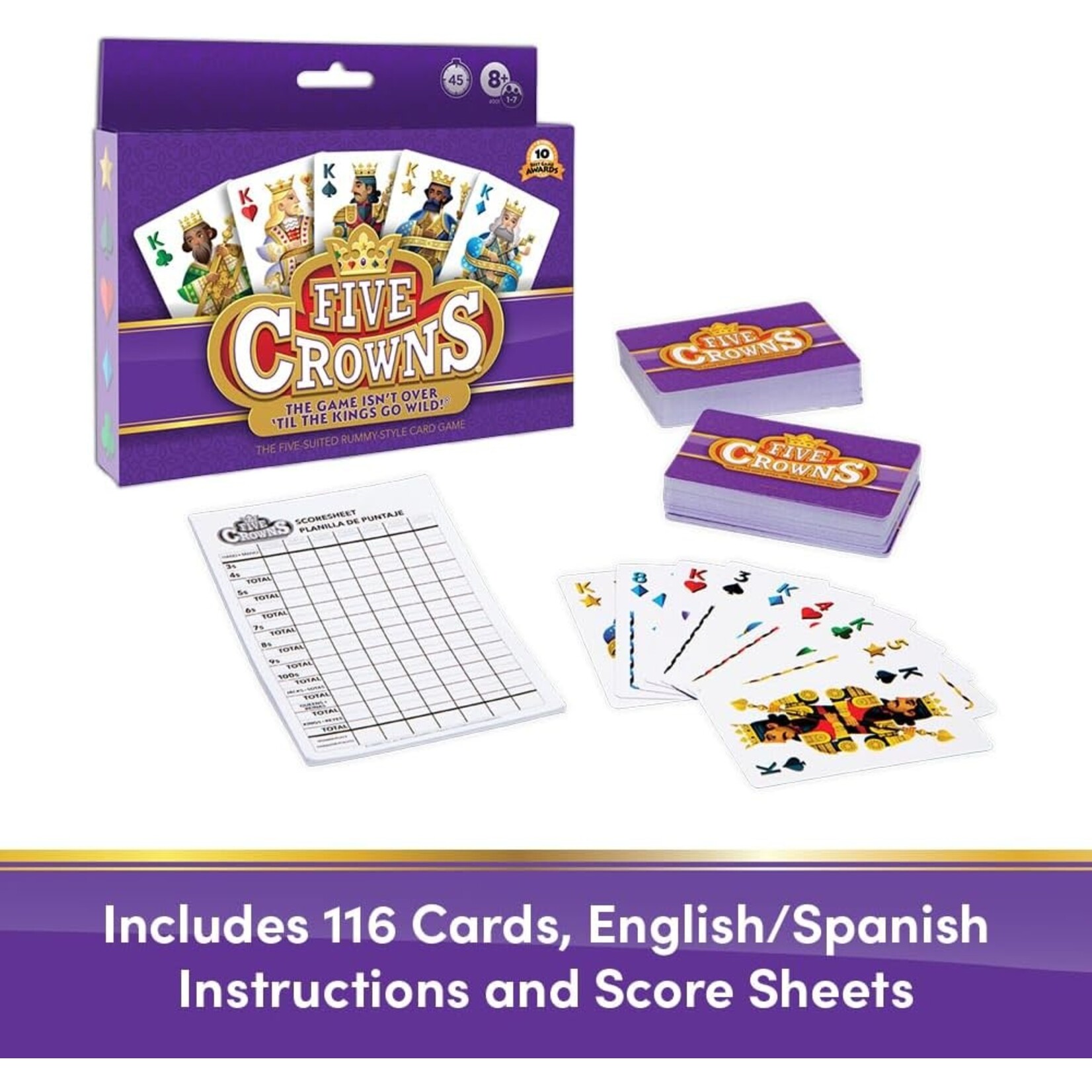 Set Enterprises Five Crowns card game