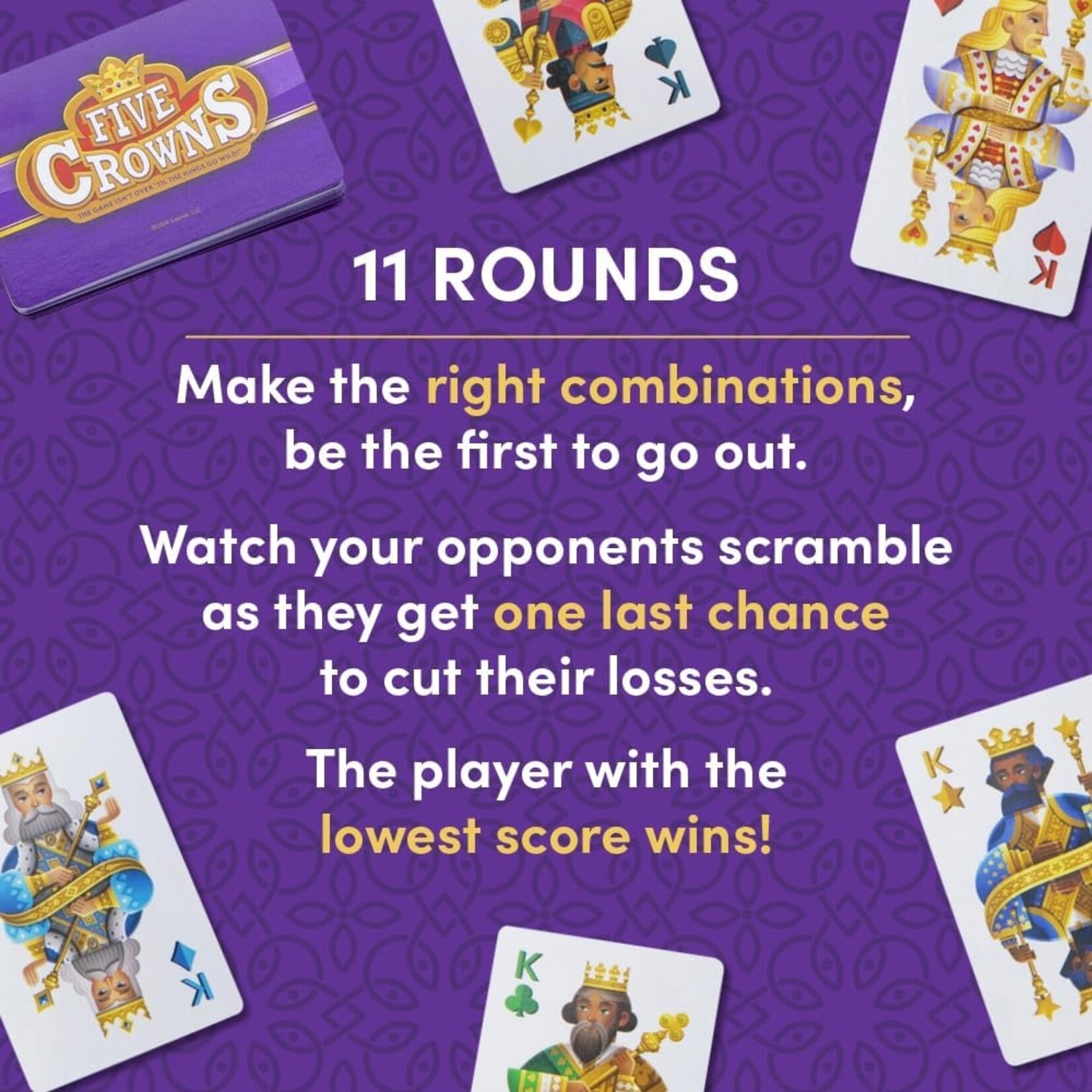 Set Enterprises Five Crowns card game