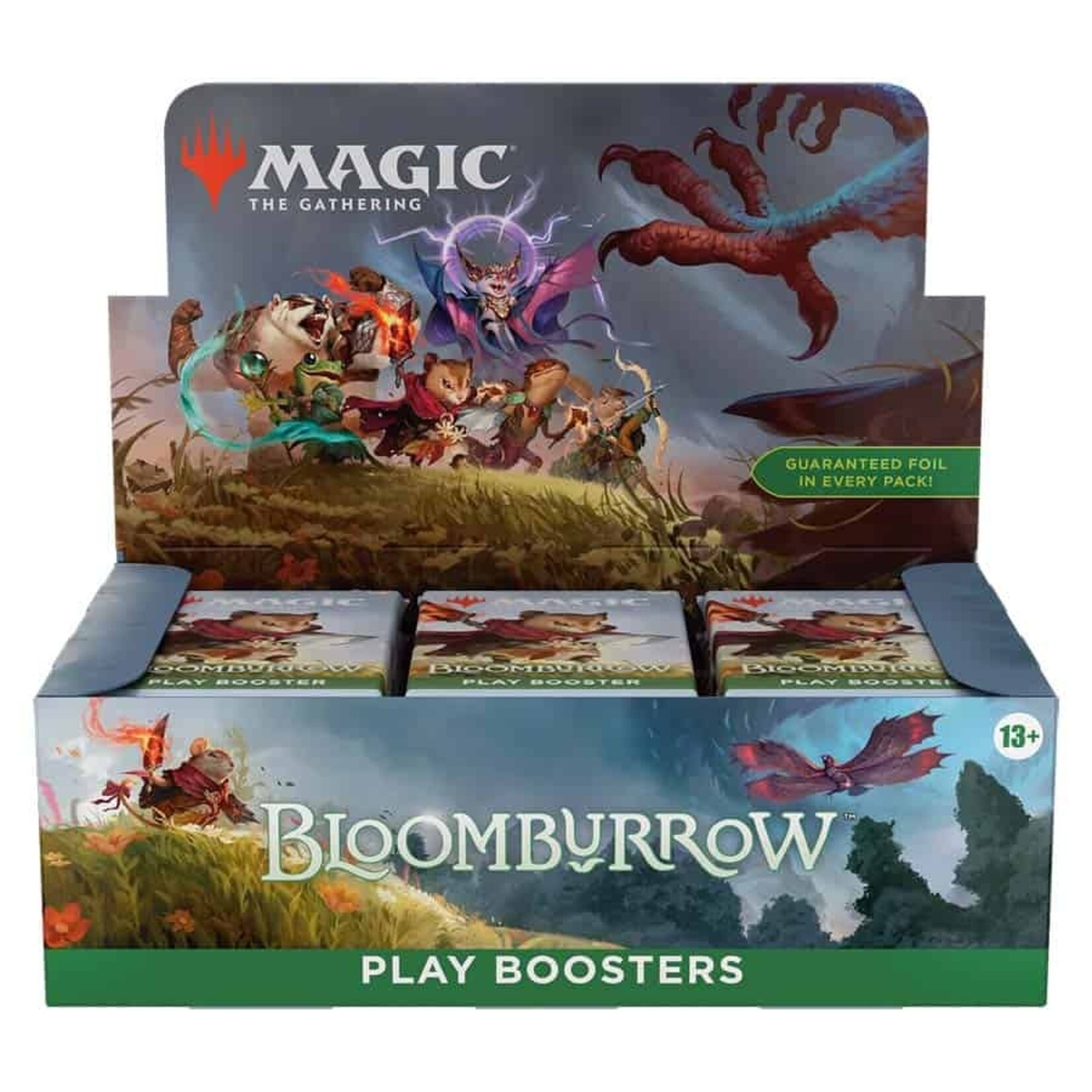 Wizards of the Coast Bloomburrow Play Booster Display