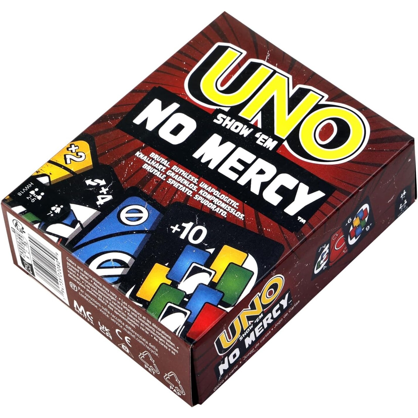 Mattel Games UNO: Show 'Em No Mercy