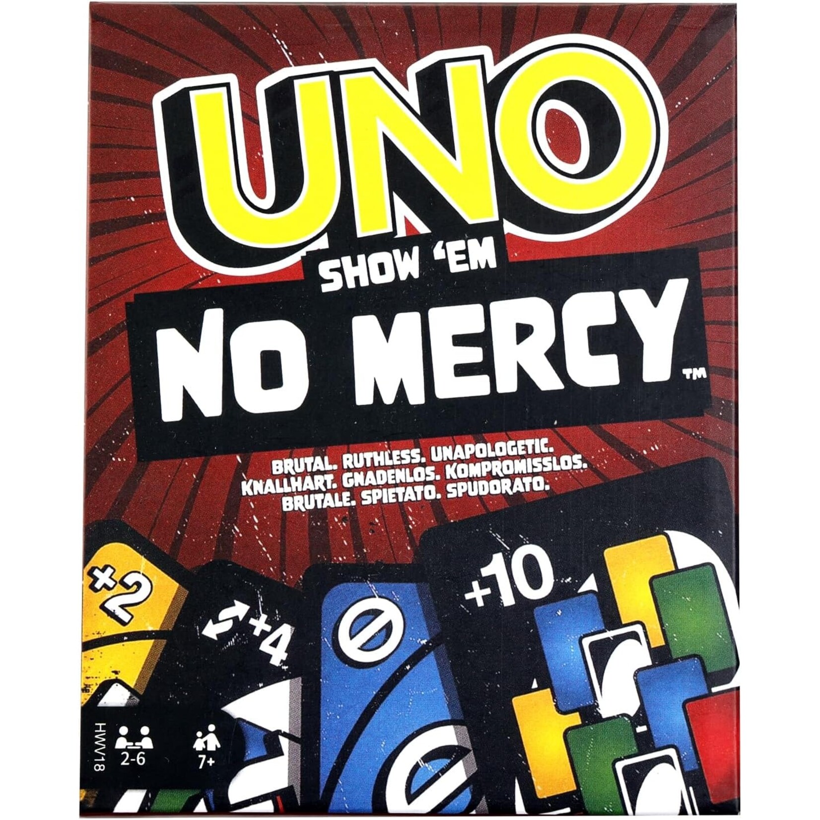 Mattel Games UNO: Show 'Em No Mercy