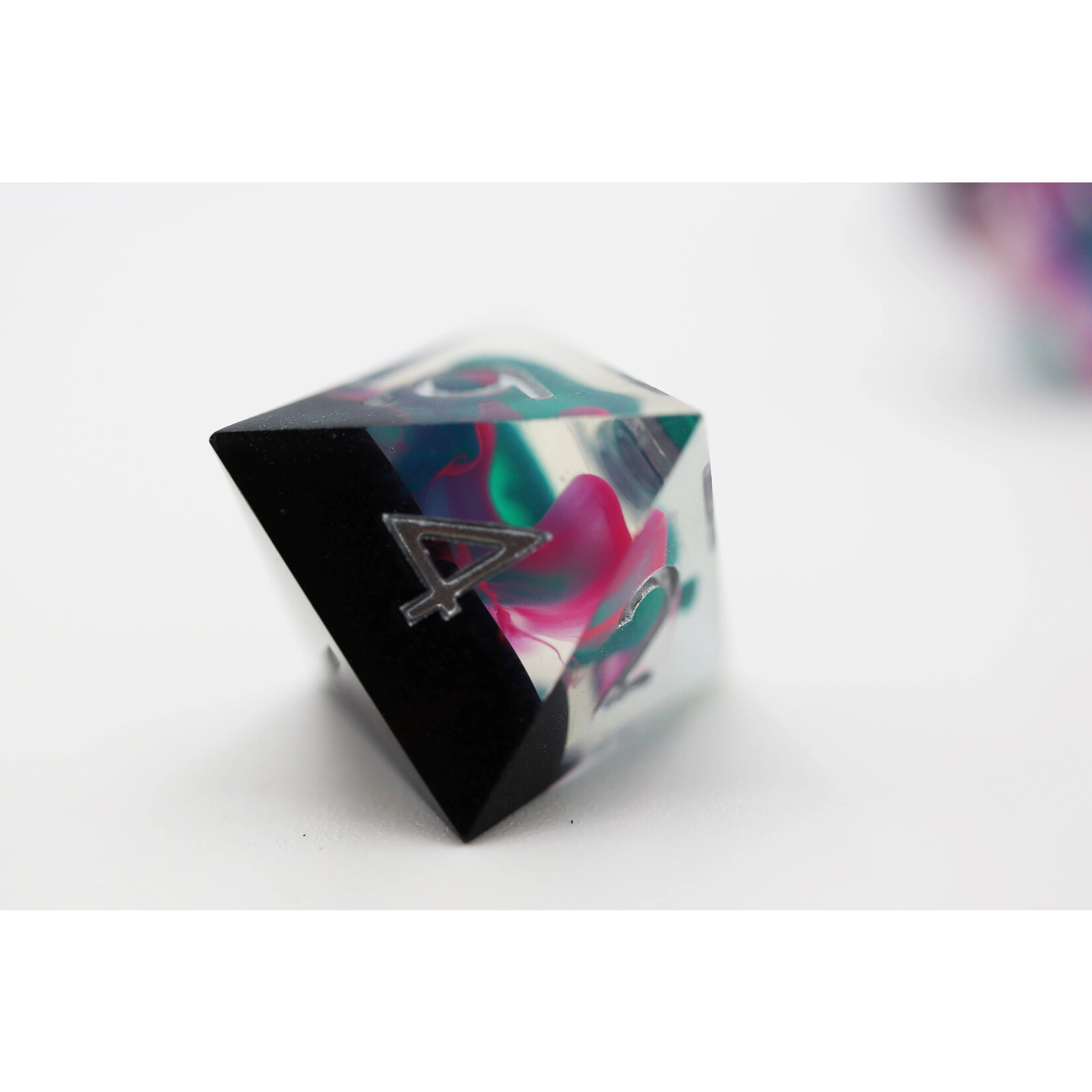 Foam Brain Games Daytona - Sharp Edge Resin RPG Dice Set