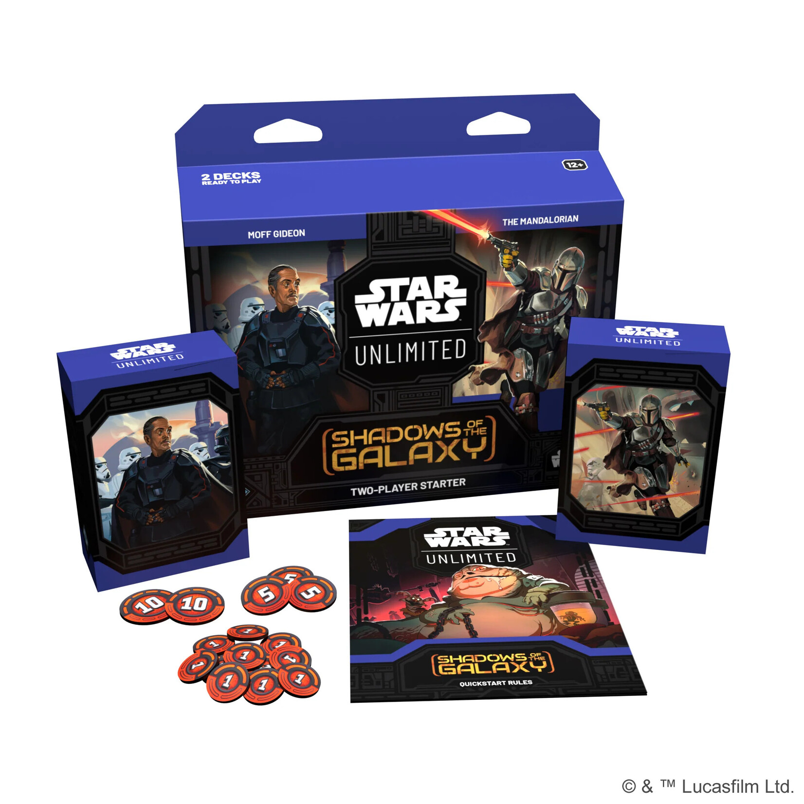 Fantasy Flight Shadows of the Galaxy Two-Player Starter: Star Wars Unlimited