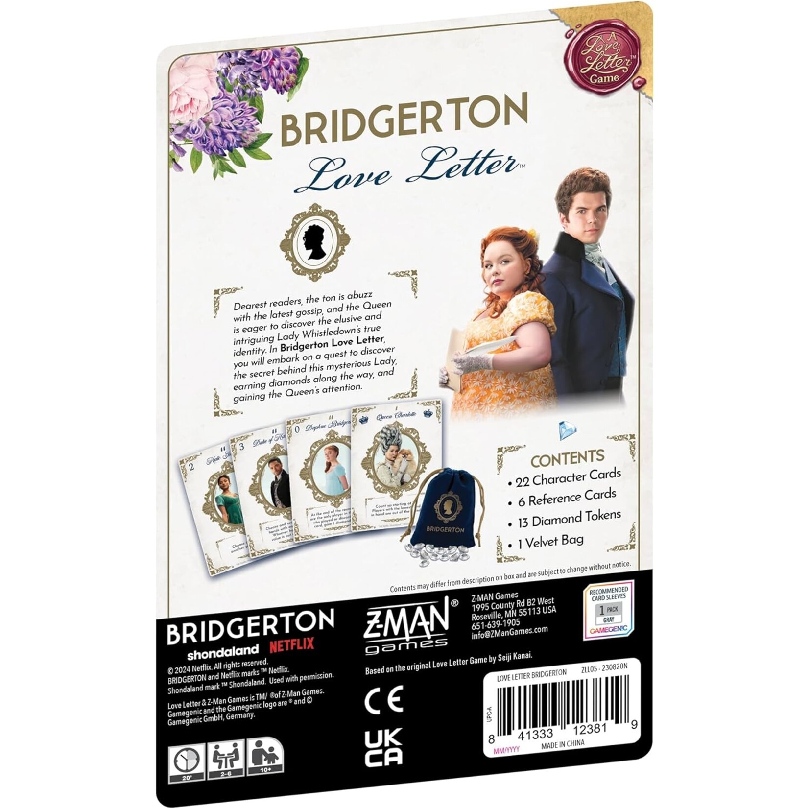 Z-Man Games Love Letter - Bridgerton