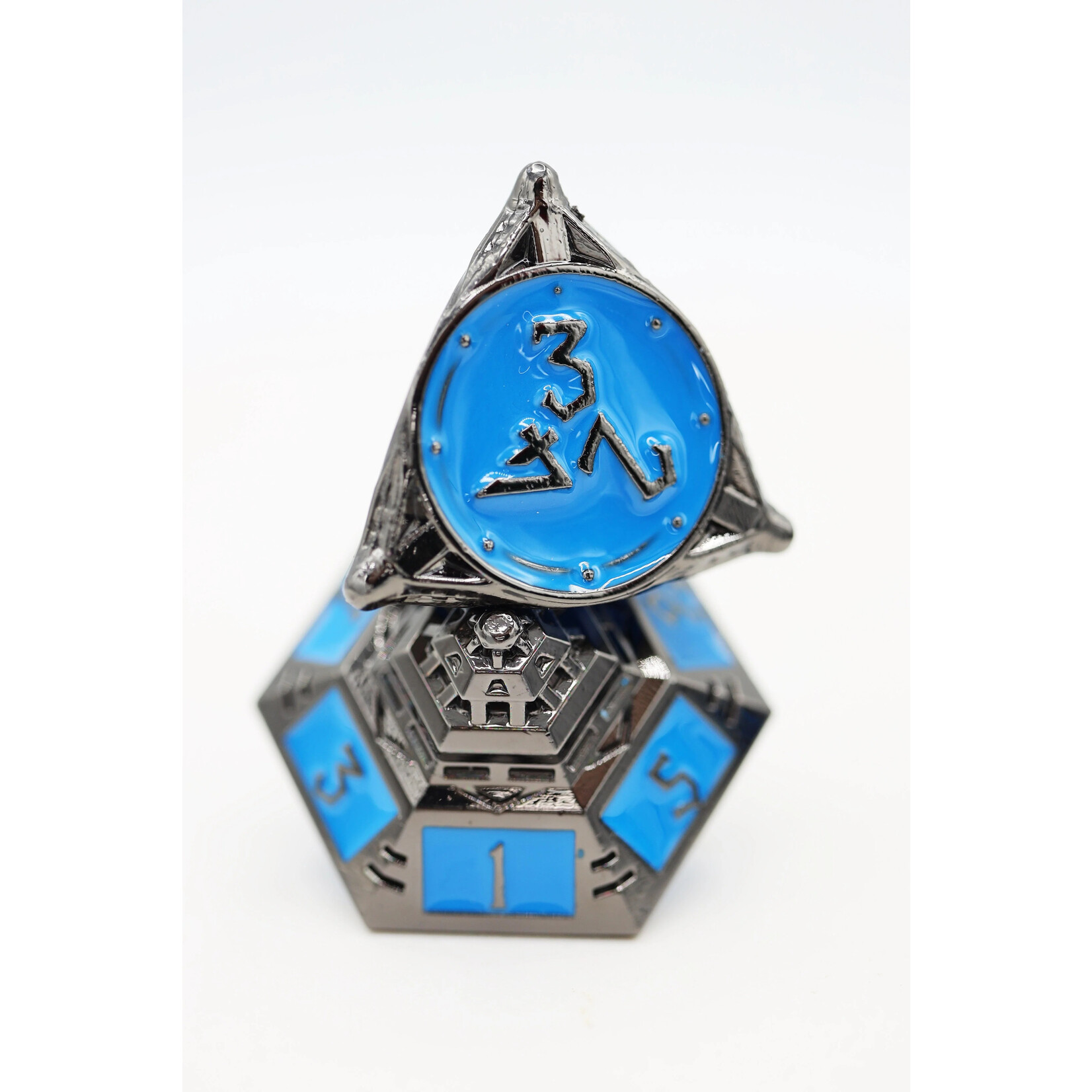 Foam Brain Games Kepler 452b Dice 51 Metal RPG 7-Set