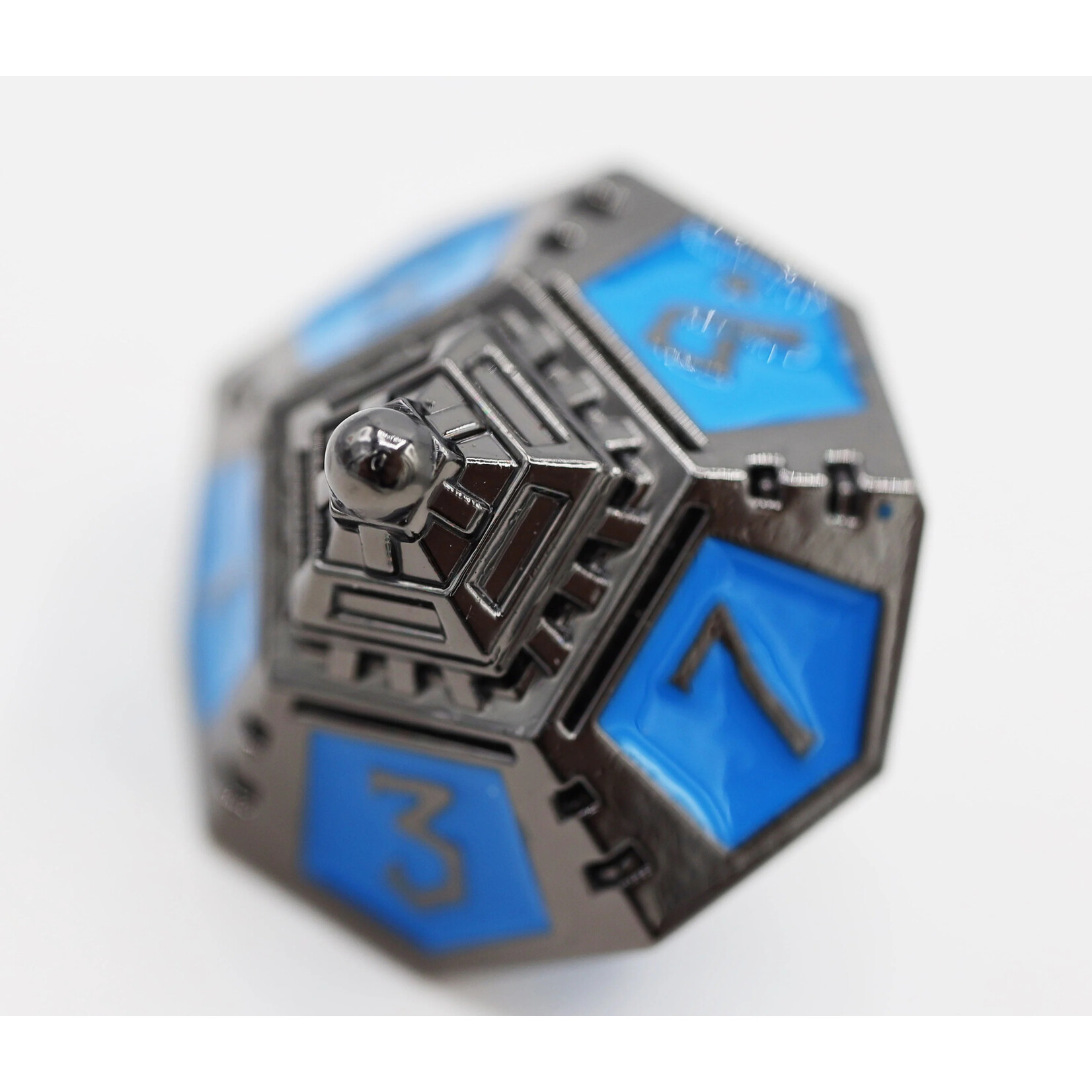 Foam Brain Games Kepler 452b Dice 51 Metal RPG 7-Set