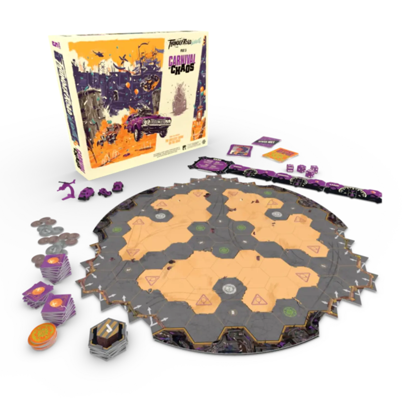 Restoration Games Thunder Road: Carnival of Chaos Expansion