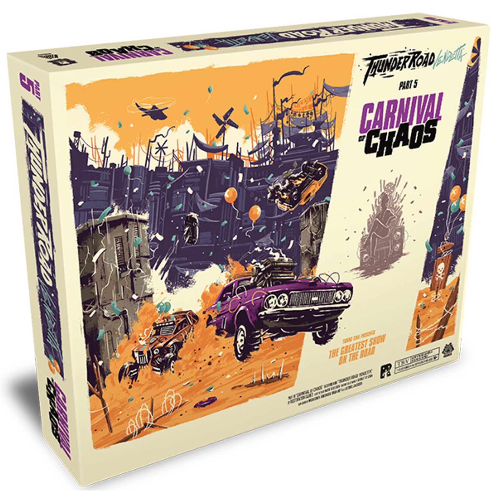 Restoration Games Thunder Road: Carnival of Chaos Expansion