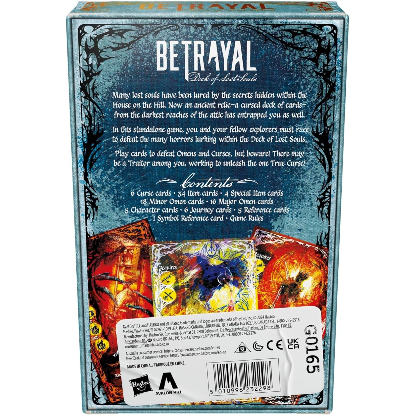 Hasbro Betrayal: Deck of Lost Souls
