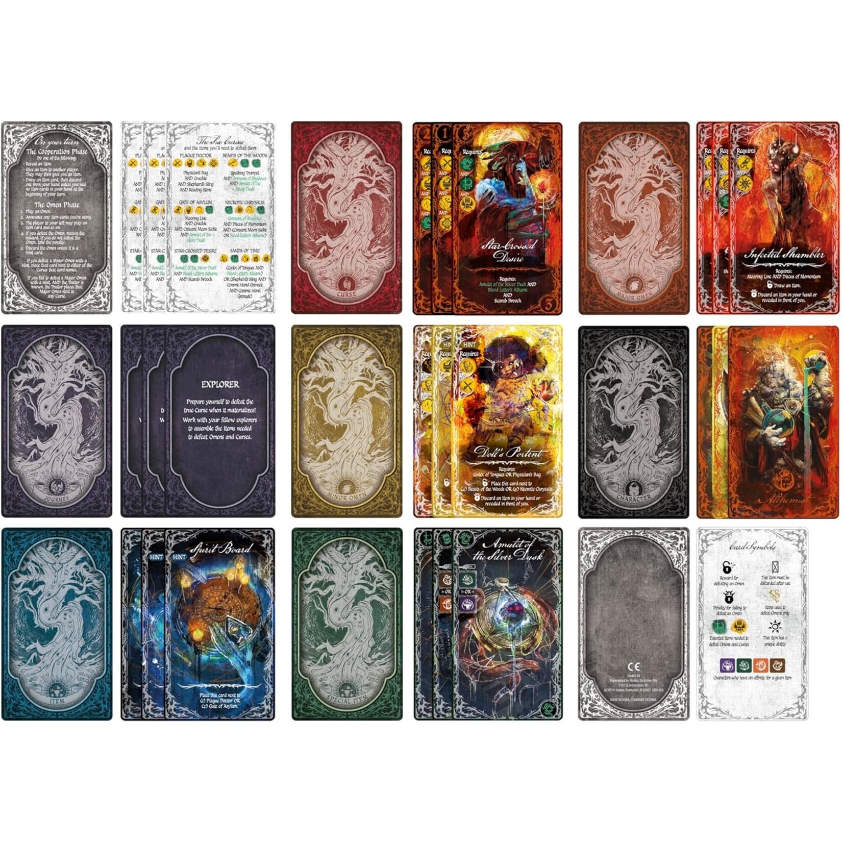 Hasbro Deck of Lost Souls: Betrayal at House on the Hill 3E