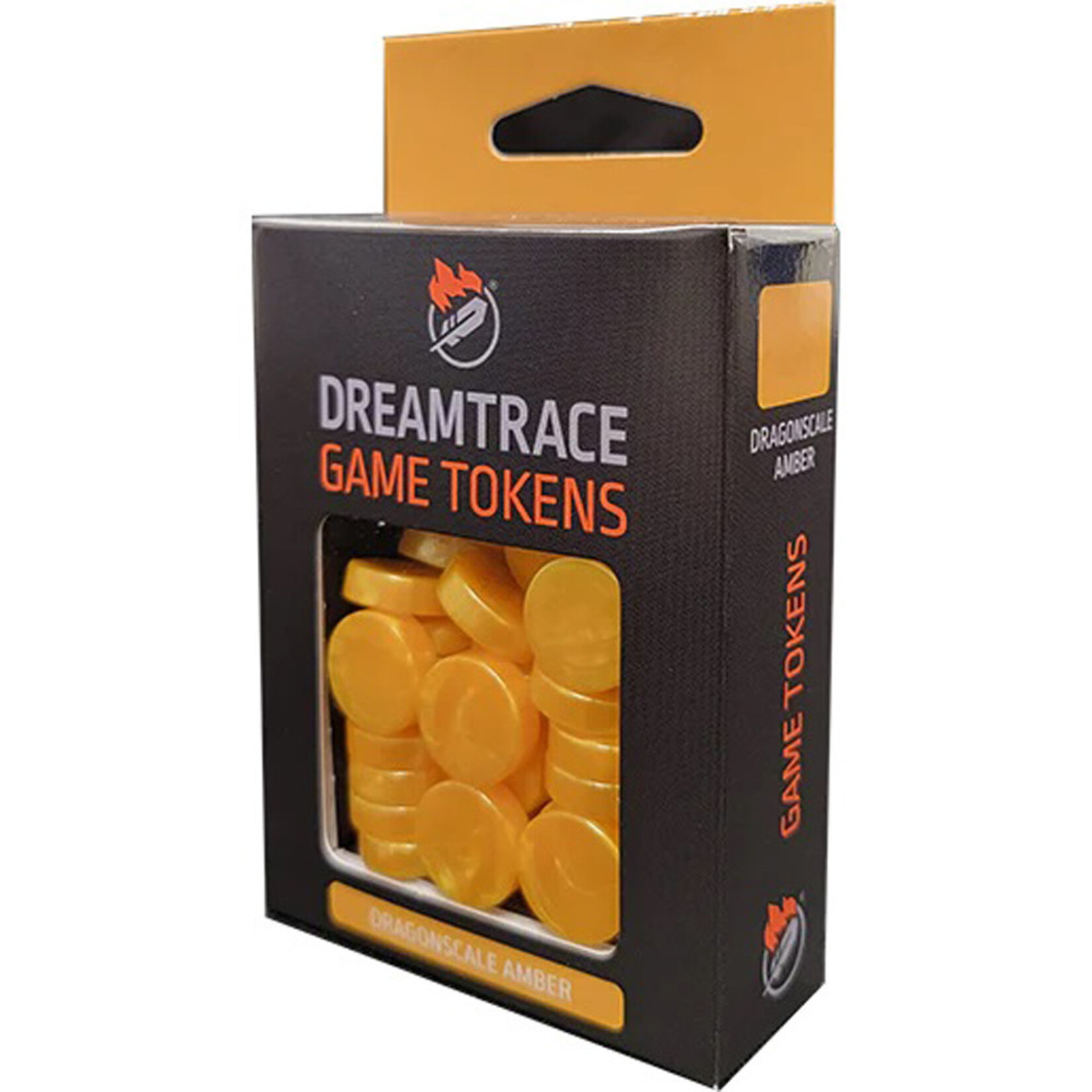 Ghost Galaxy DreamTrace Gaming Tokens: Dragonscale Amber (40)