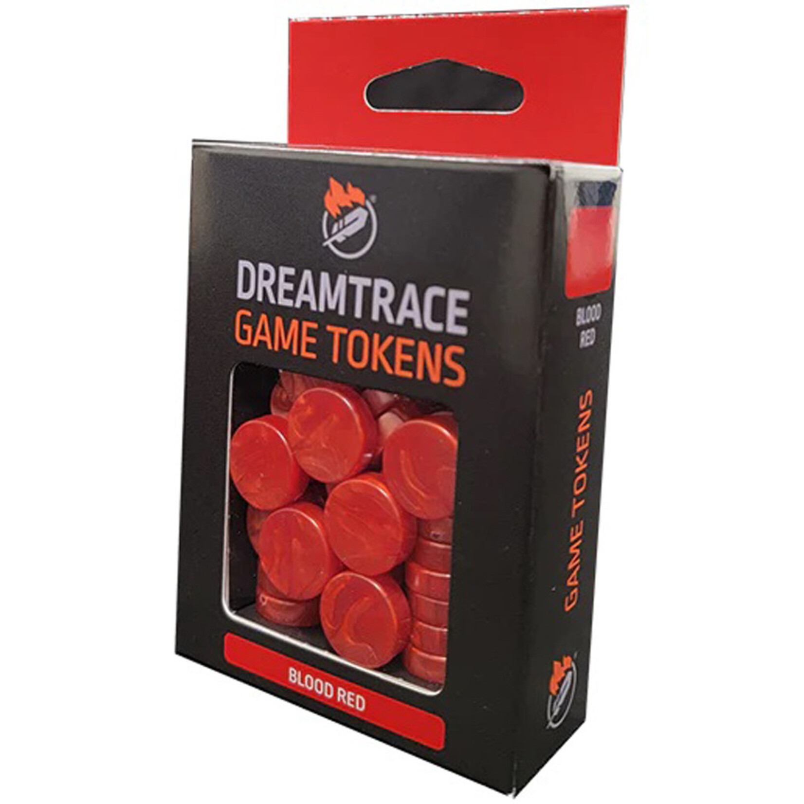 Ghost Galaxy DreamTrace Gaming Tokens: Blood Red (40)