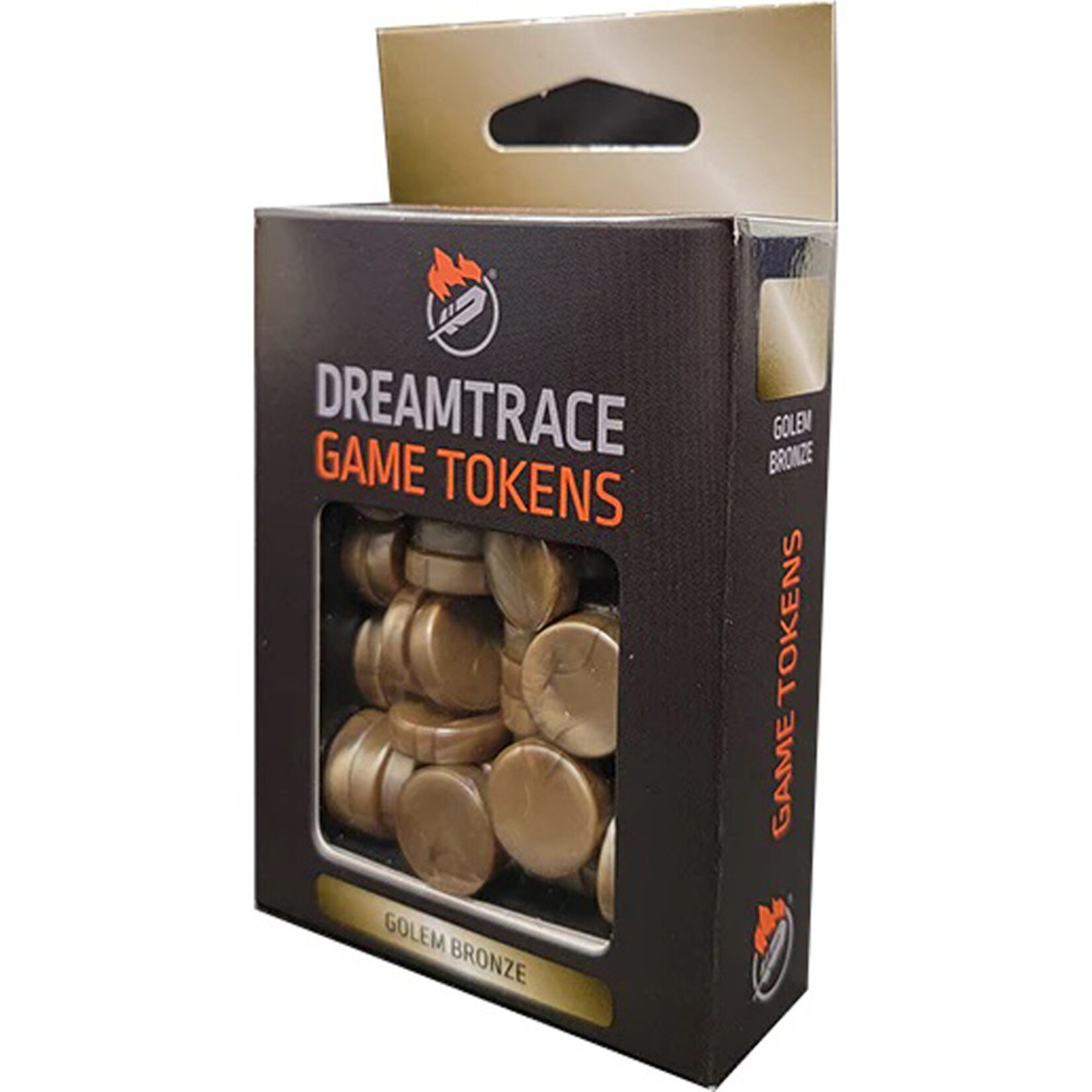 Ghost Galaxy DreamTrace Gaming Tokens: Golem Bronze (40)