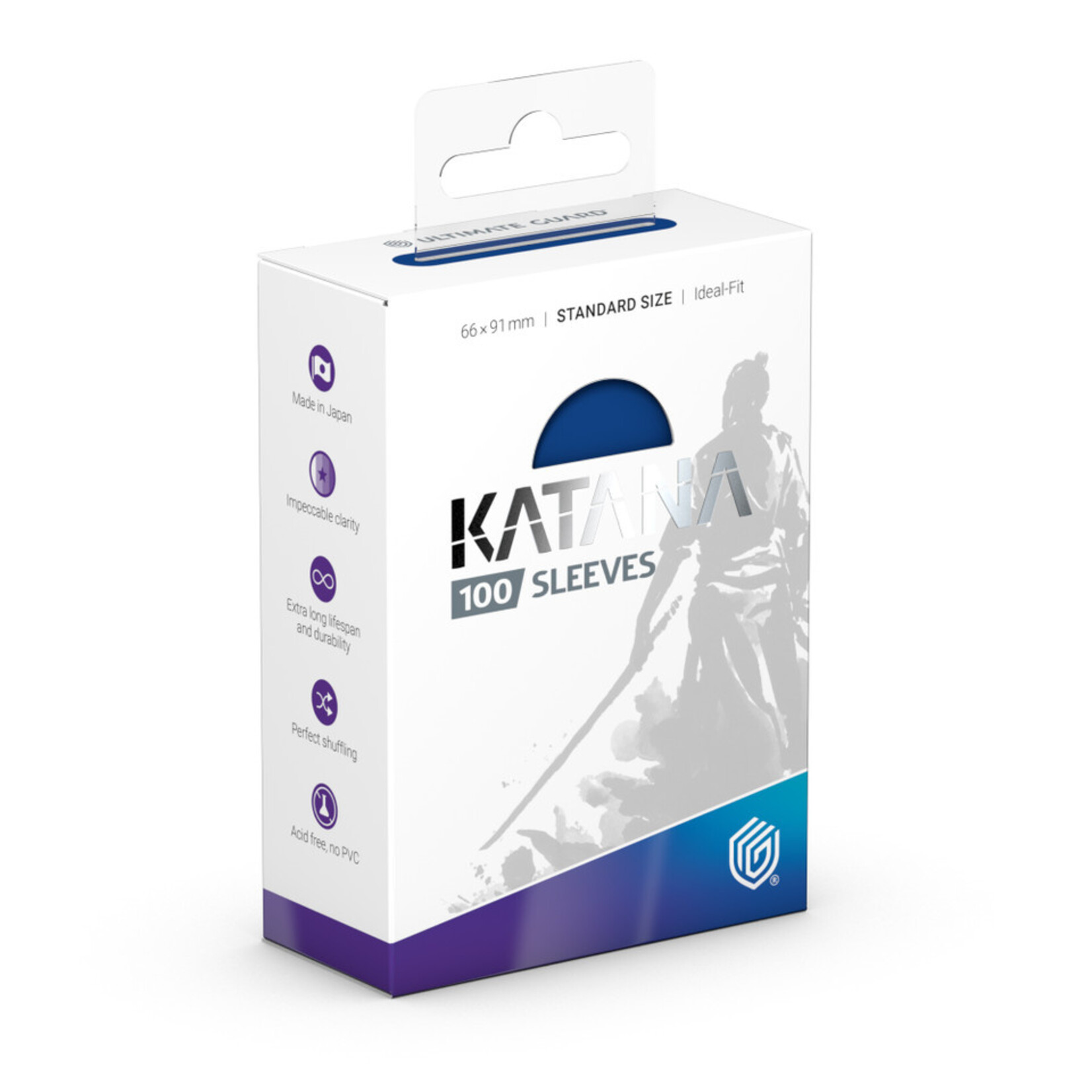 Ultimate Guard Katana Sleeves: Standard Size Blue Bird