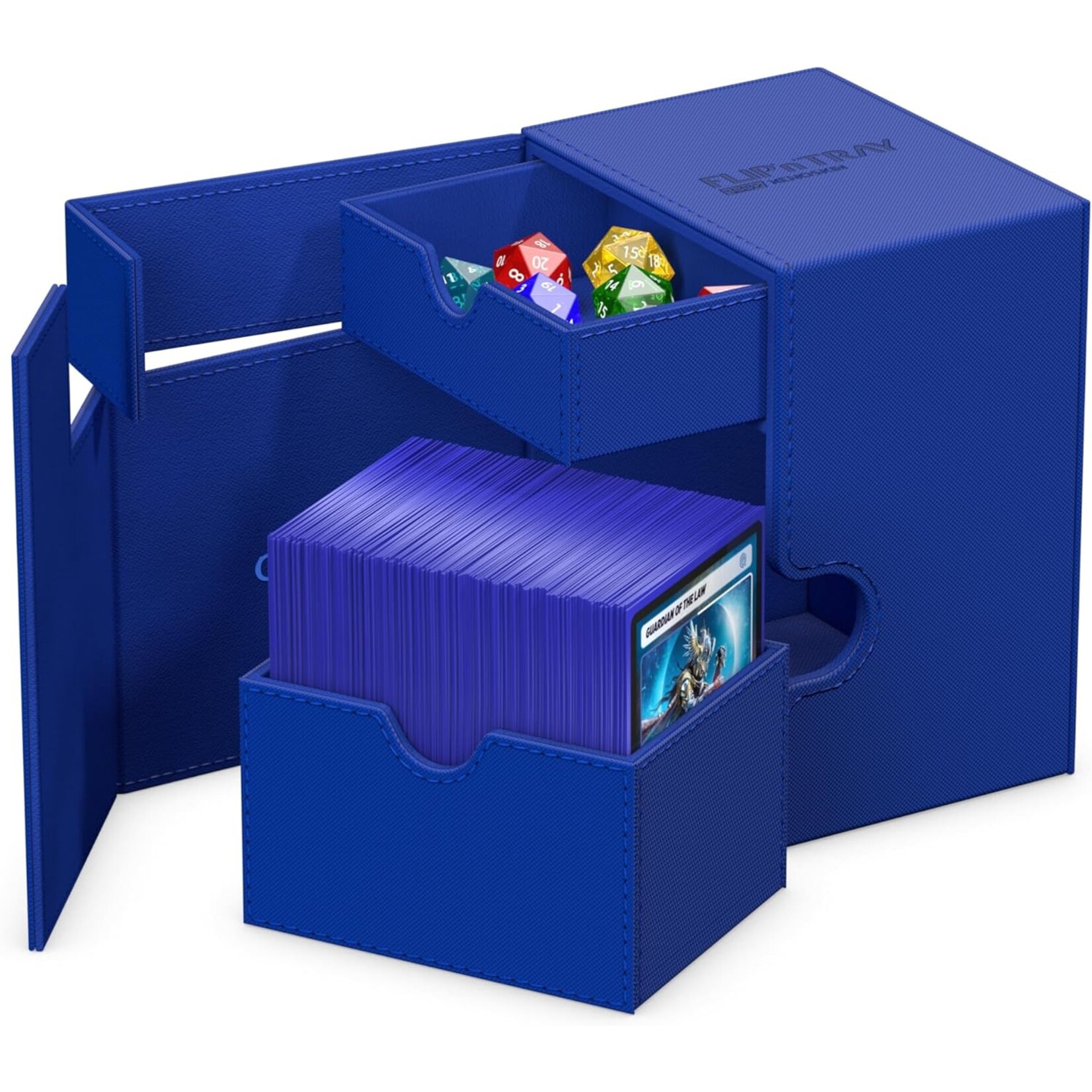 Ultimate Guard Flip'n'Tray Monocolor Blue Deck Case 133+