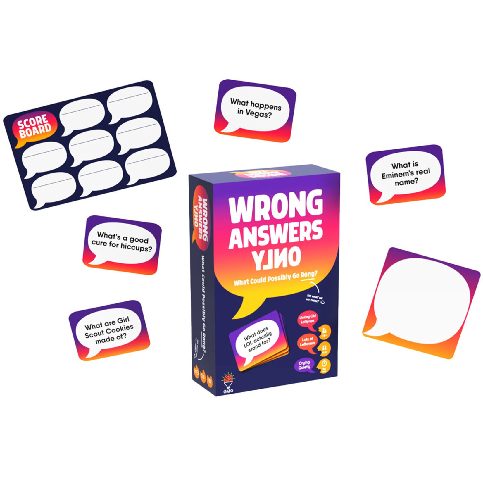 Gray Matters Games Wrong Answers Only