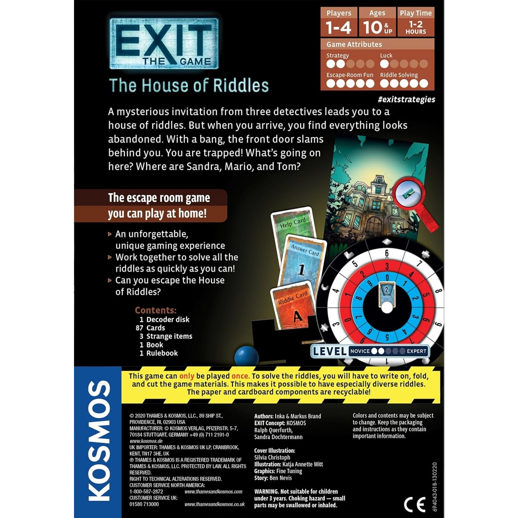 Thames & Kosmos EXIT: The House of Riddles