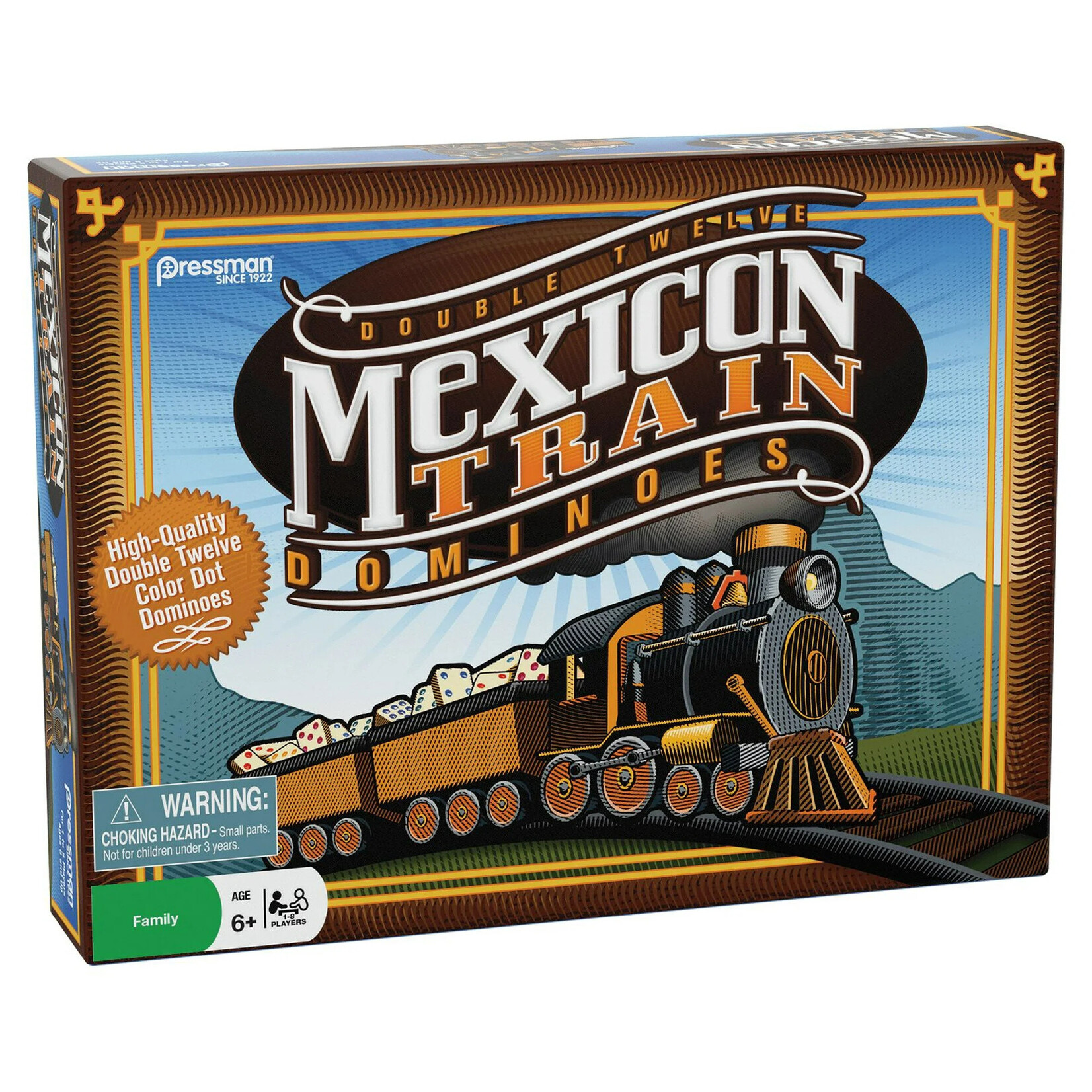 Pressman Toy Corporation Dominoes: Mexican Train Dominoes