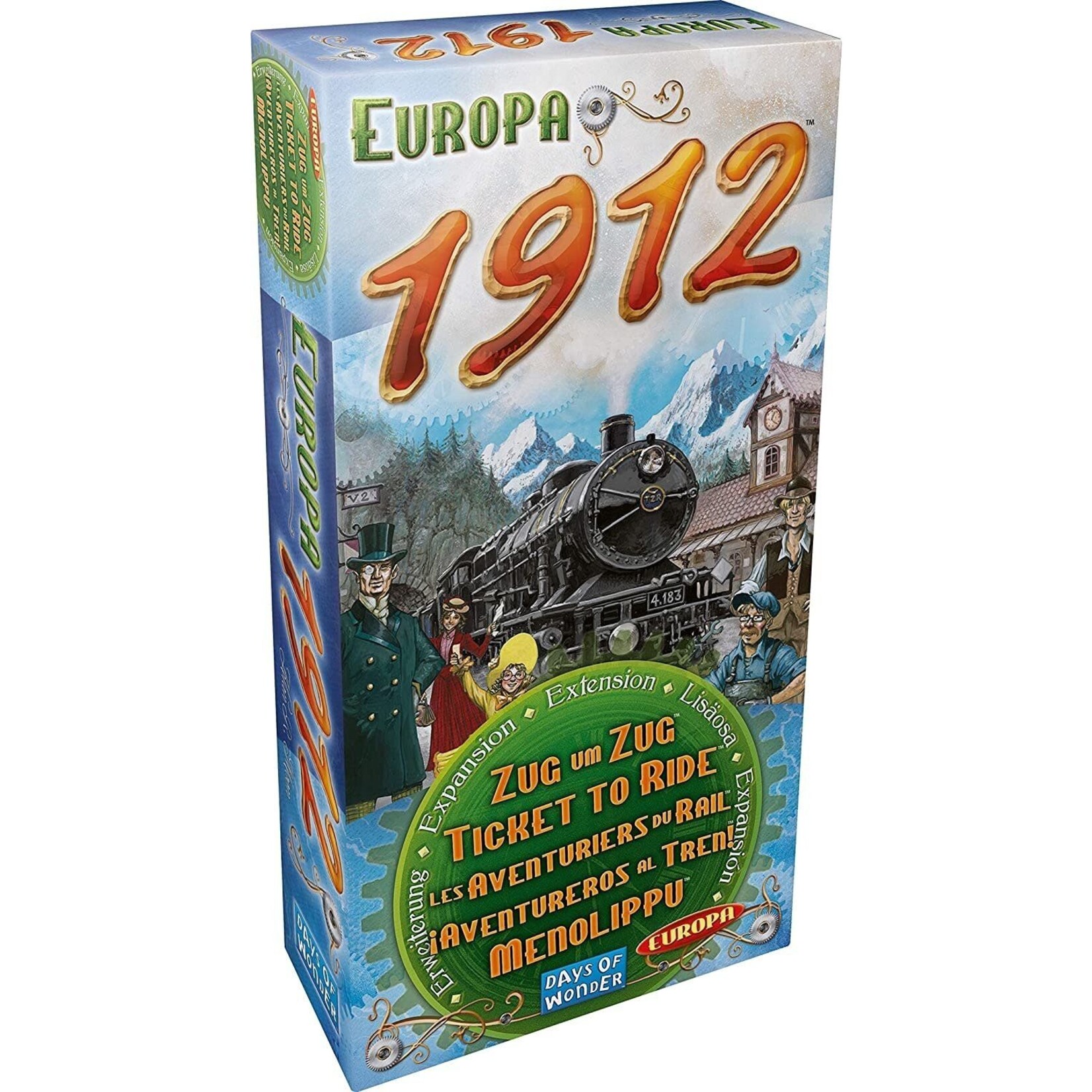 Days of Wonder Ticket to Ride: Europa 1912 Expansion