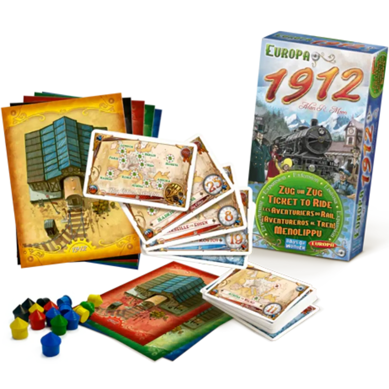 Days of Wonder Ticket to Ride: Europa 1912 Expansion
