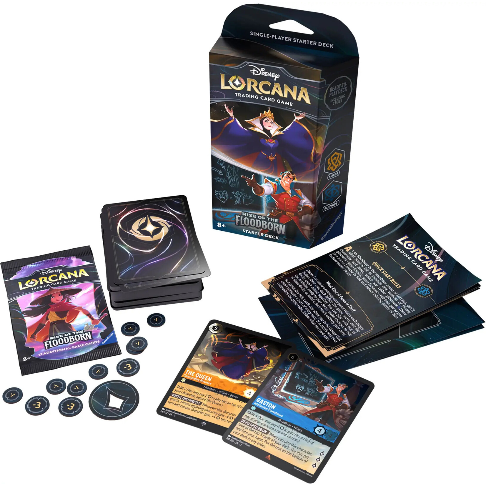 Ravensburger Lorcana: Rise of the Floodborn Starter Deck