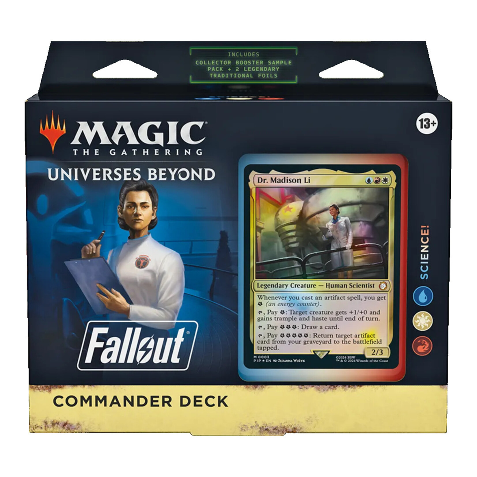 Wizards of the Coast Universes Beyond: Fallout Commander Deck