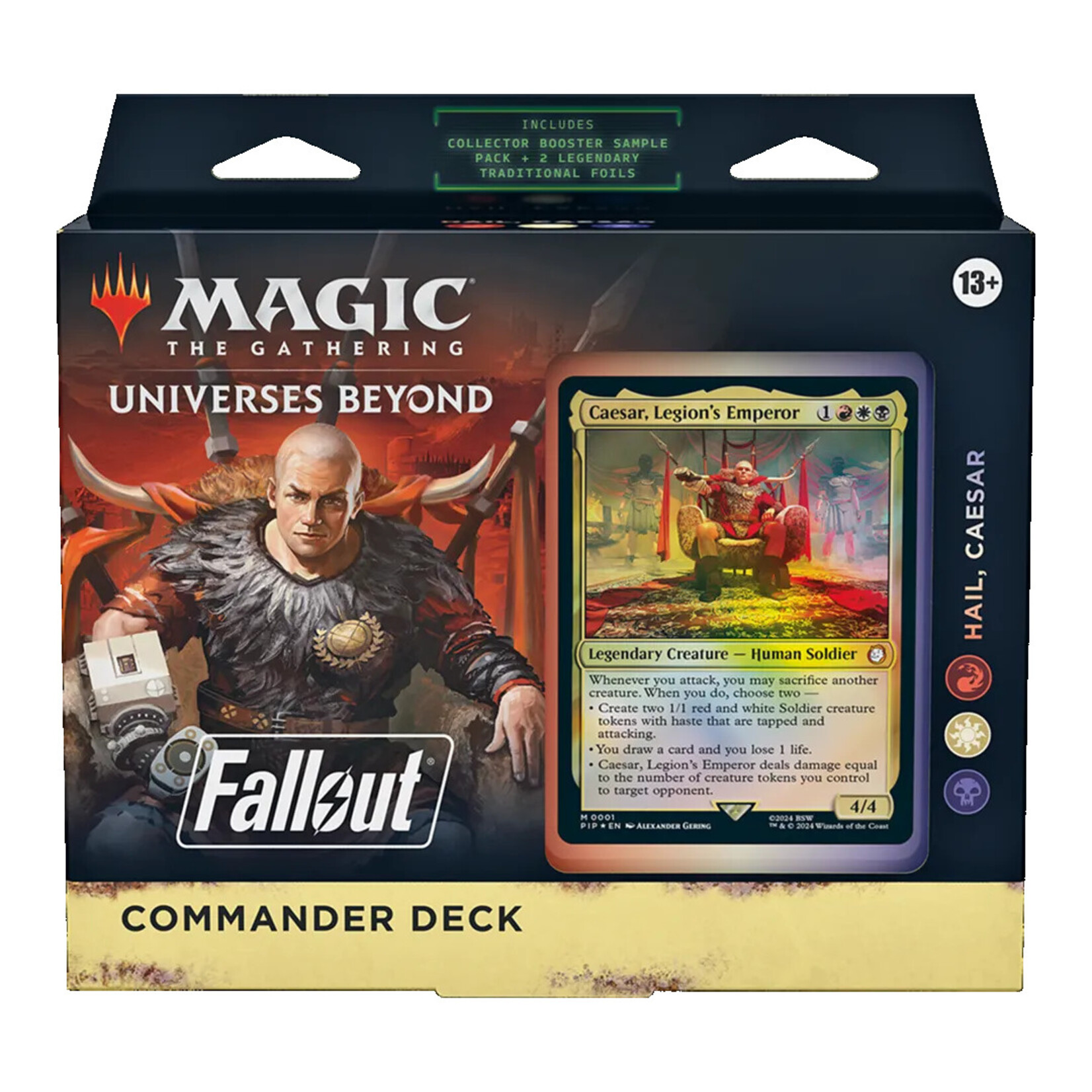 Wizards of the Coast Universes Beyond: Fallout Commander Deck