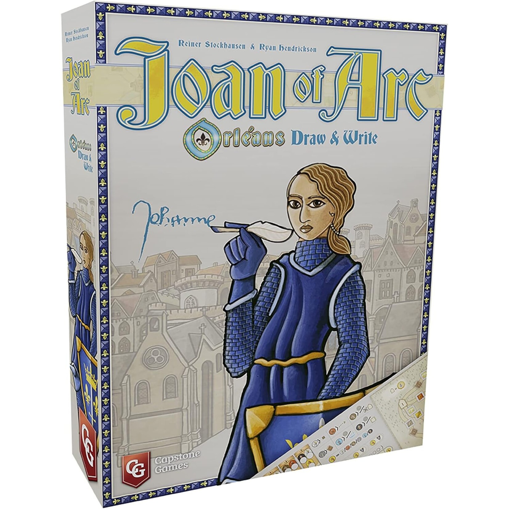 Capstone Games Joan of Arc: Orleans Draw & Write
