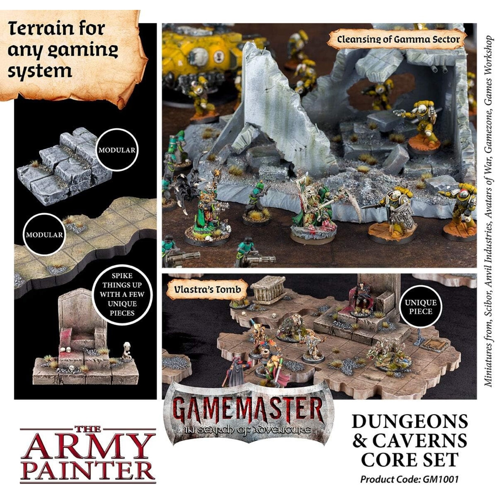 Army Painter GameMaster: Dungeons and Caverns Core Set