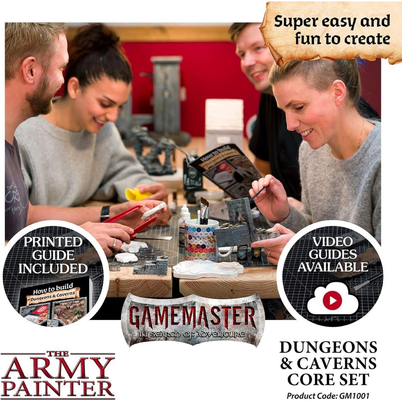 Army Painter GameMaster: Dungeons and Caverns Core Set