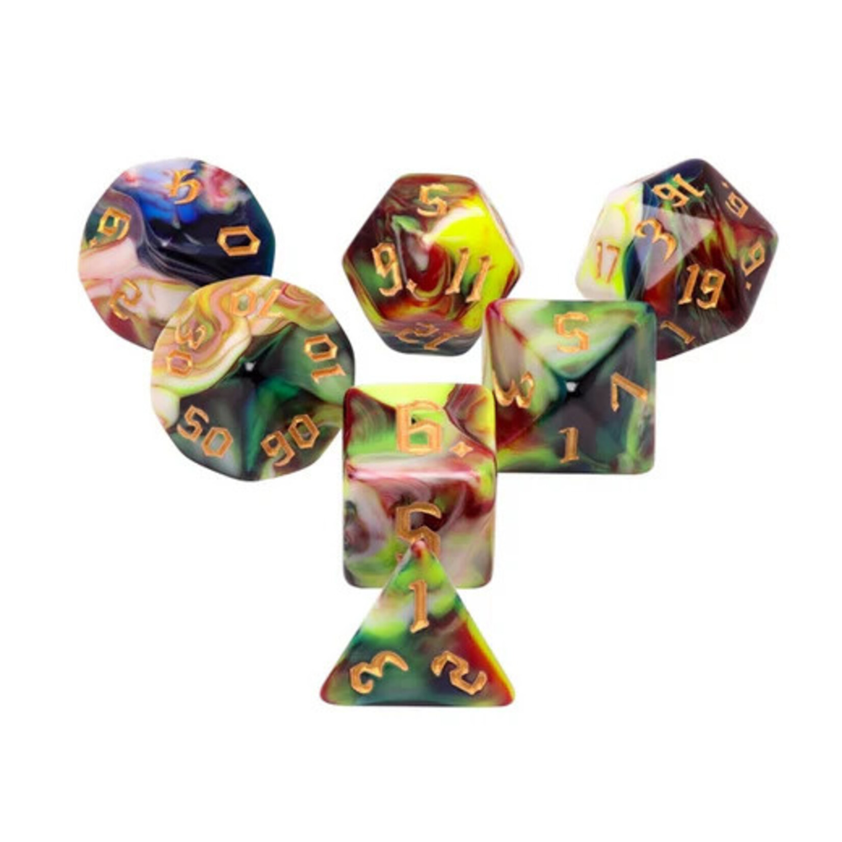 Foam Brain Games Secret Garden 7-Set w/custom cube