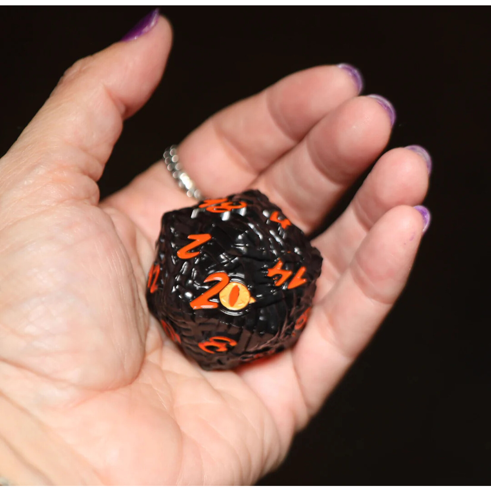 Foam Brain Games Mummy Wraps: Chinchorro 40mm Metal D20