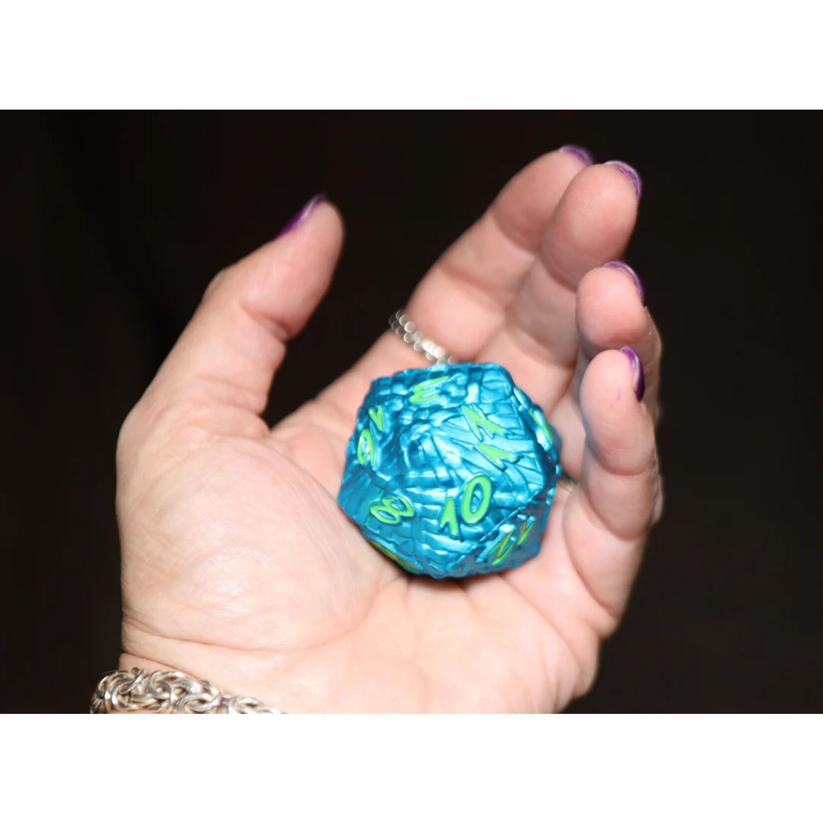 Foam Brain Games Mummy Wraps: Otzi the Iceman 40mm Metal D20