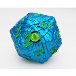Foam Brain Games Mummy Wraps: Otzi the Iceman 40mm Metal D20