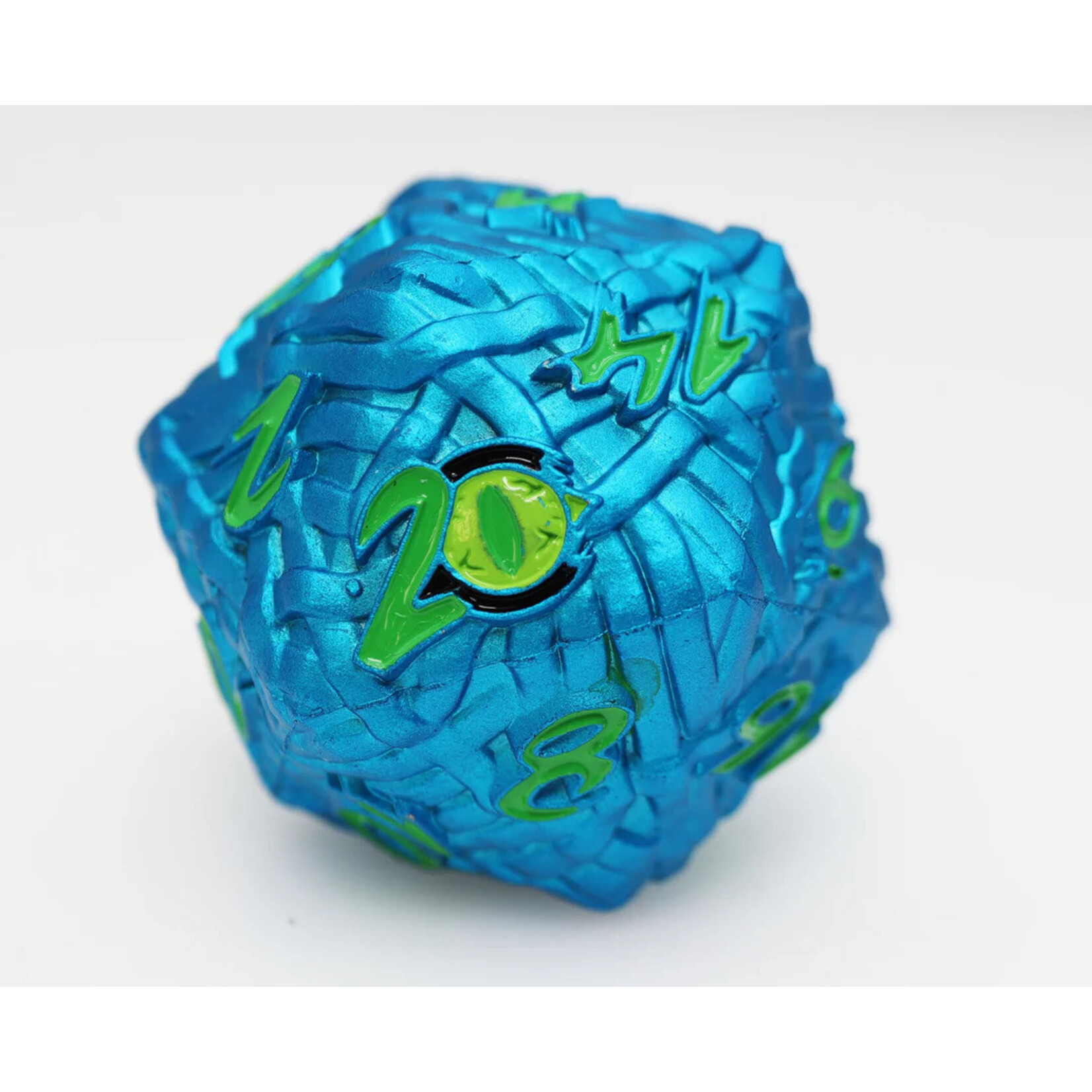Foam Brain Games Mummy Wraps: Otzi the Iceman 40mm Metal D20