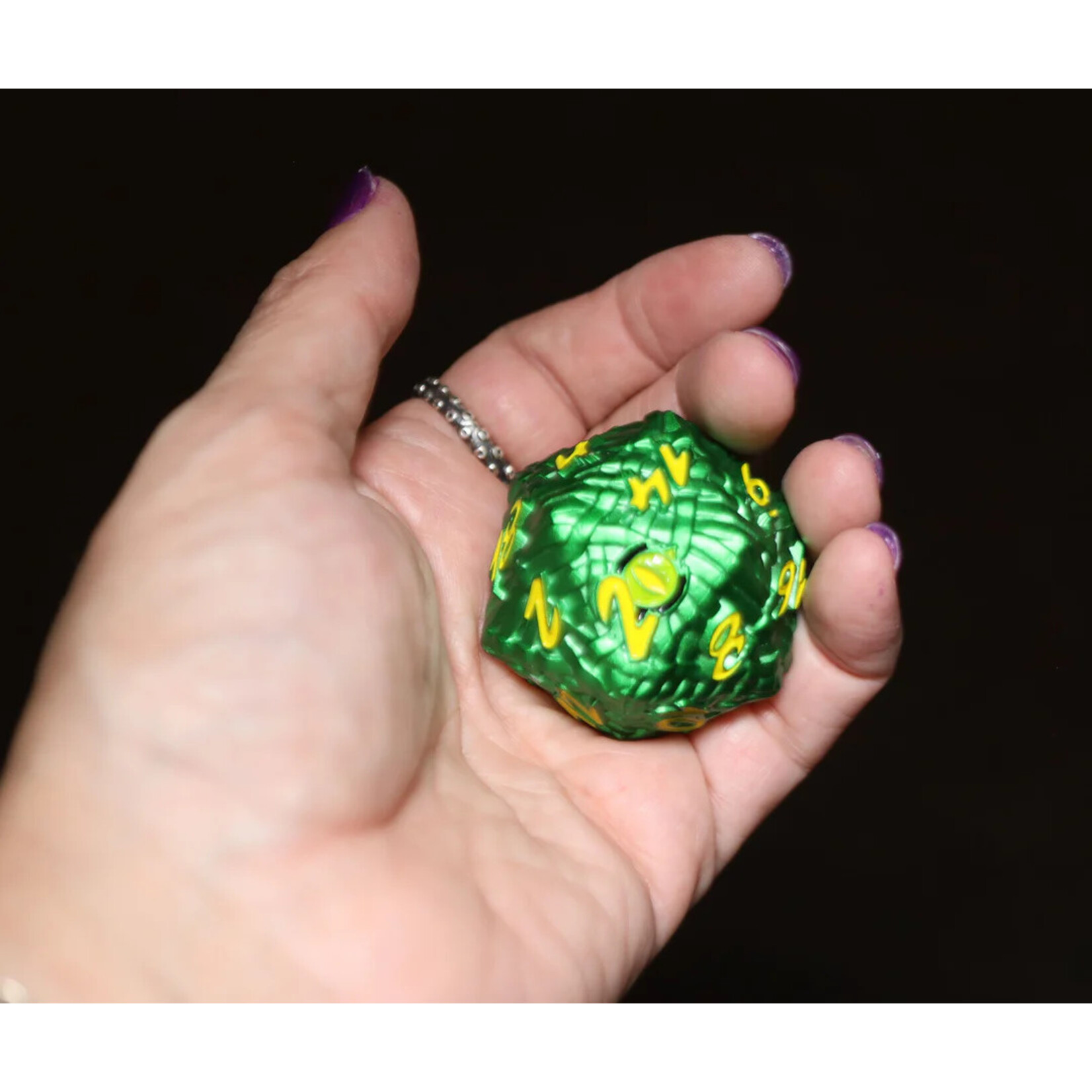 Foam Brain Games Mummy Wraps: Tollund Man 40mm Metal D20