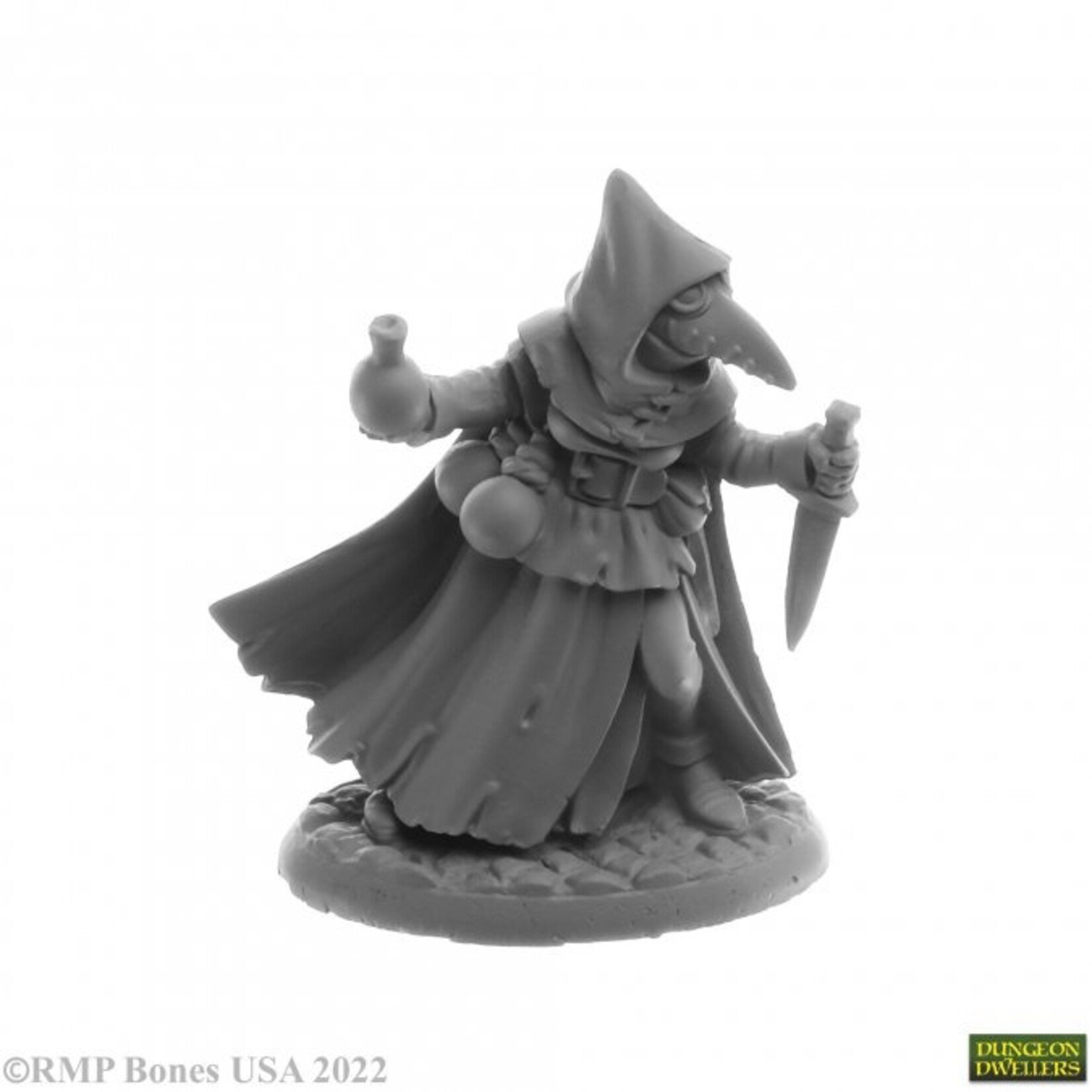 Reaper Minis 07017 Dungeon Dwellers: Sister Hazel, Plague Doctor