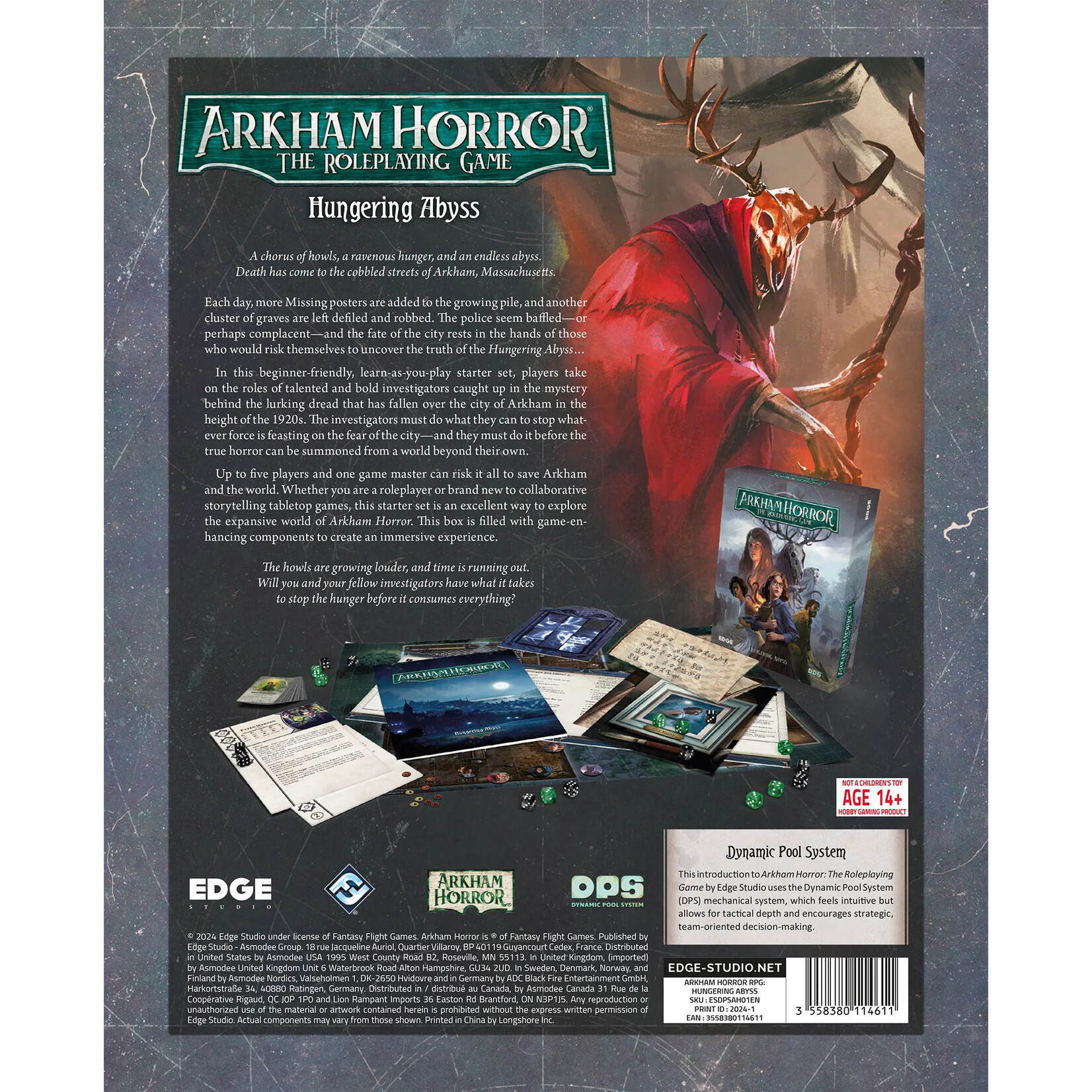 Edge Arkham Horror RPG Starter Set - Hungering Abyss