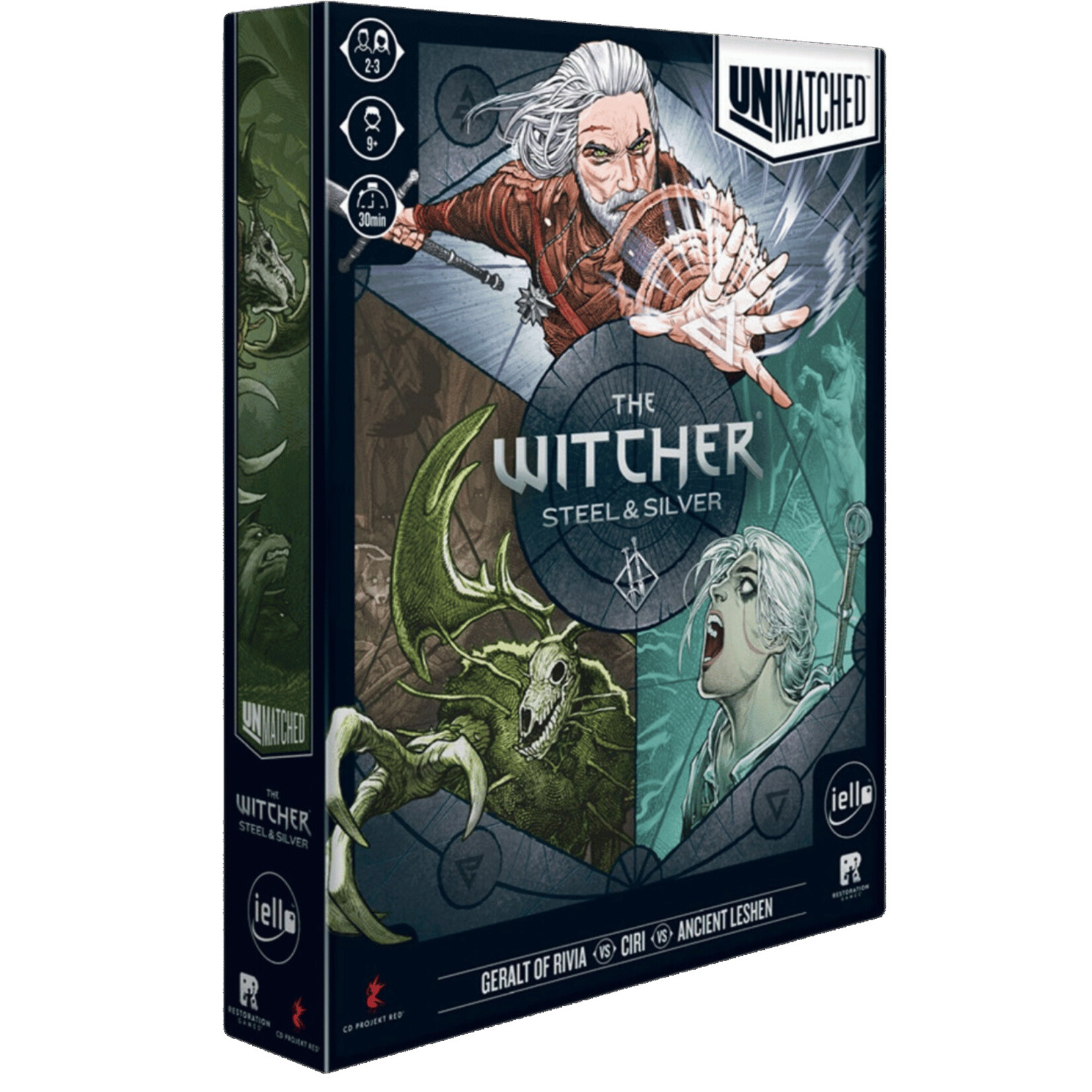 Restoration Games Unmatched: Witcher: Steel & Silver