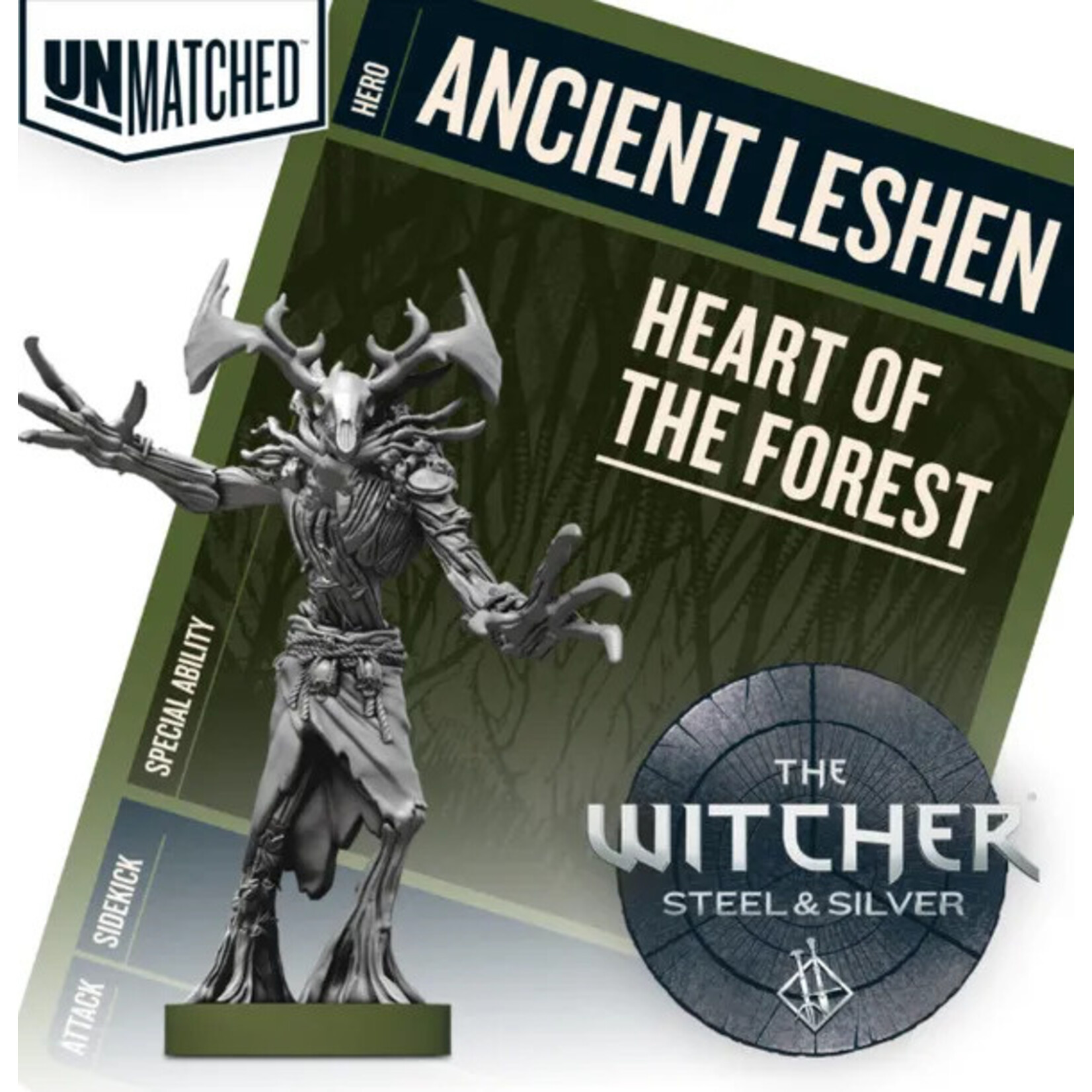 Restoration Games Unmatched: Witcher: Steel & Silver