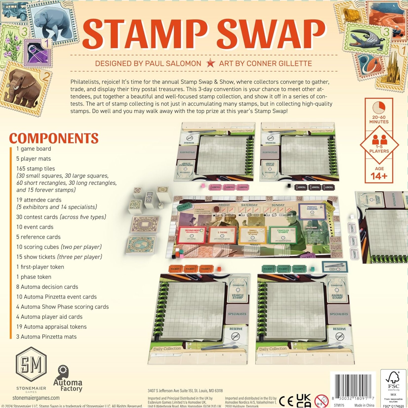Stonemaier Games Stamp Swap