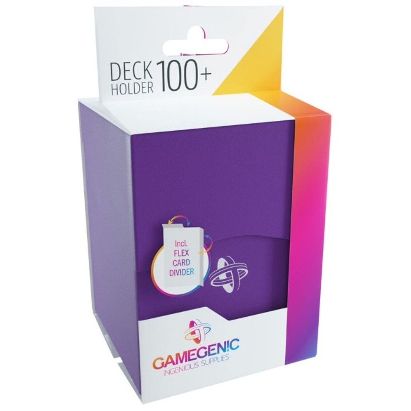 Deck Holder 100+ Card Deck Box: Purple
