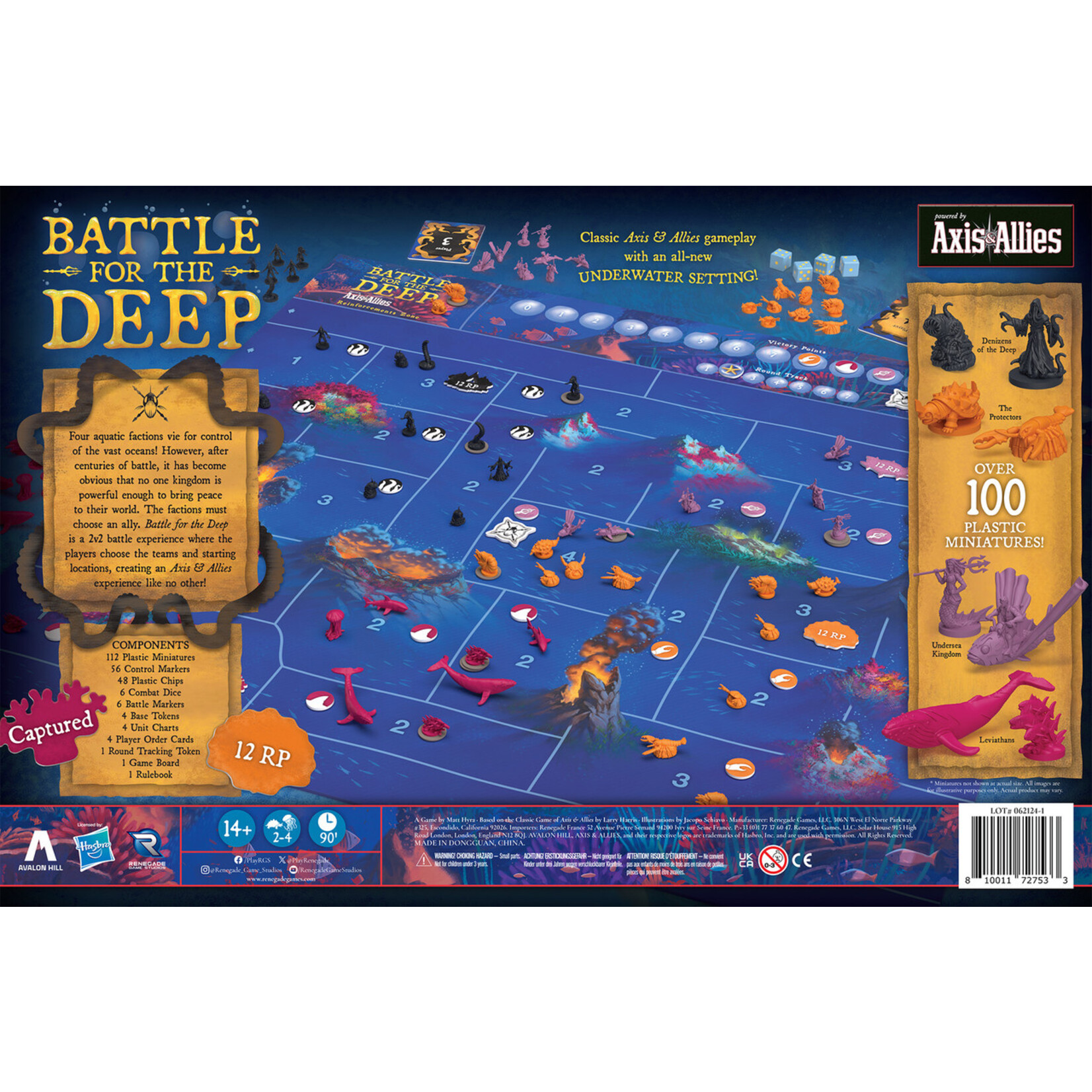 Renegade Games Studios Battle for the Deep: Powered by Axis & Allies
