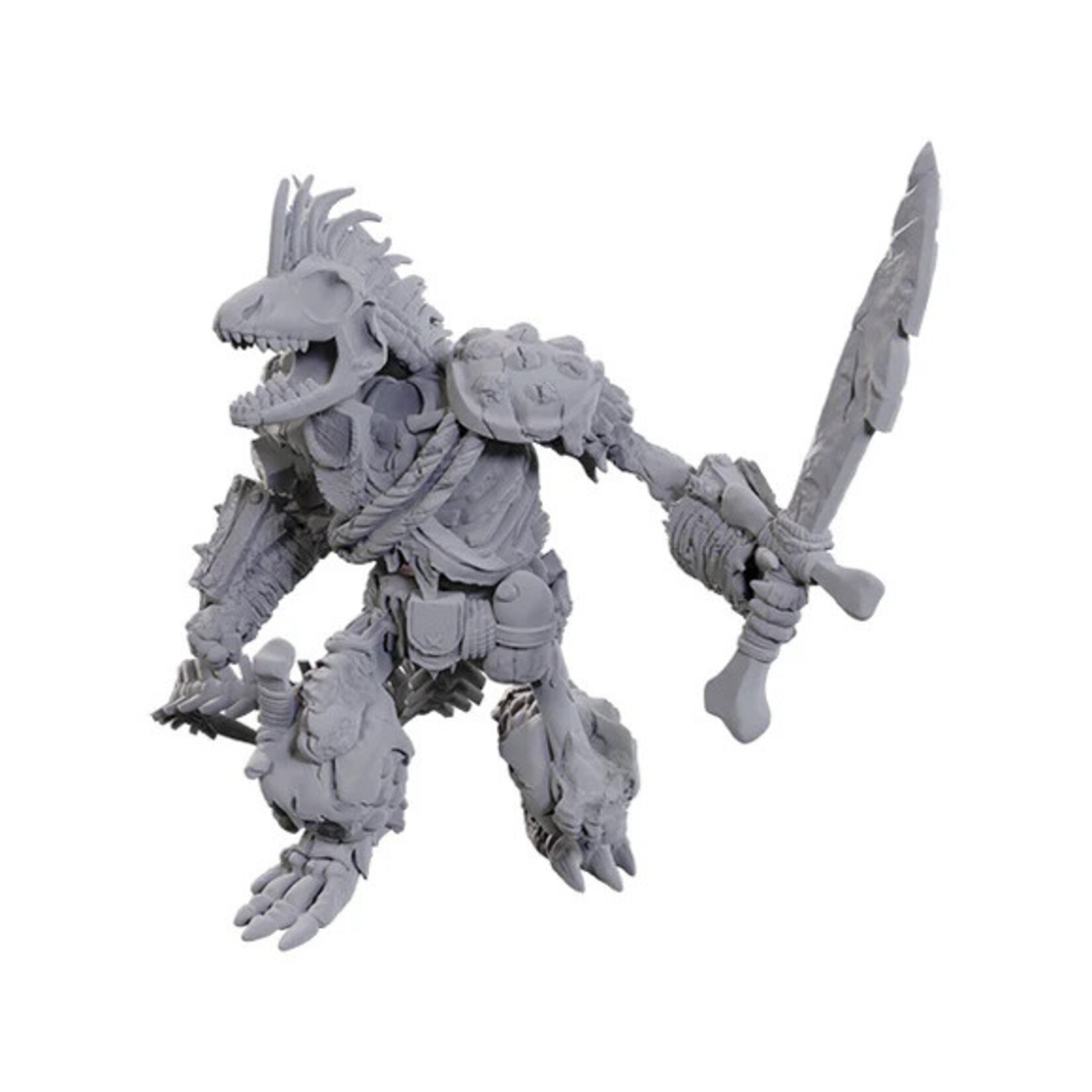WizKids/Neca 90117 Nolzur's Lizardfolk Skeleton
